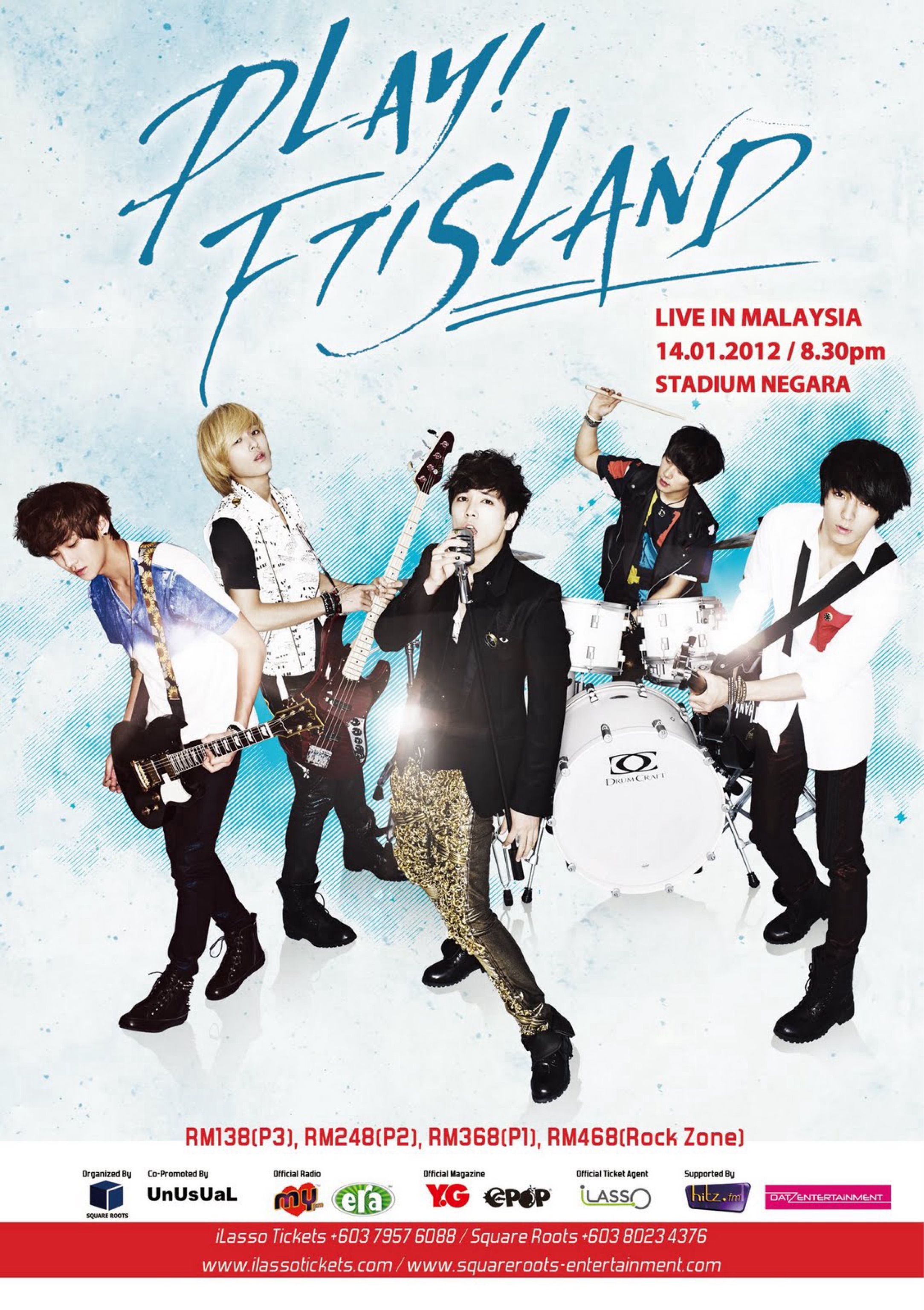 2012 Play! FTISLAND Concert in Malaysia