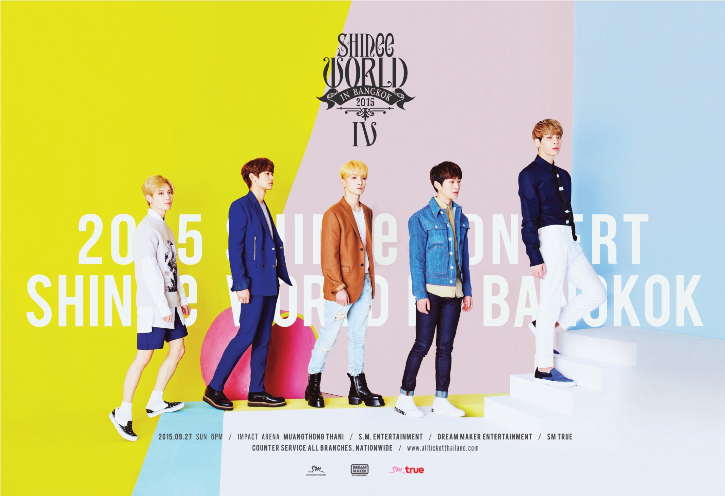 SHINee Concert SHINee World IV in BANGKOK