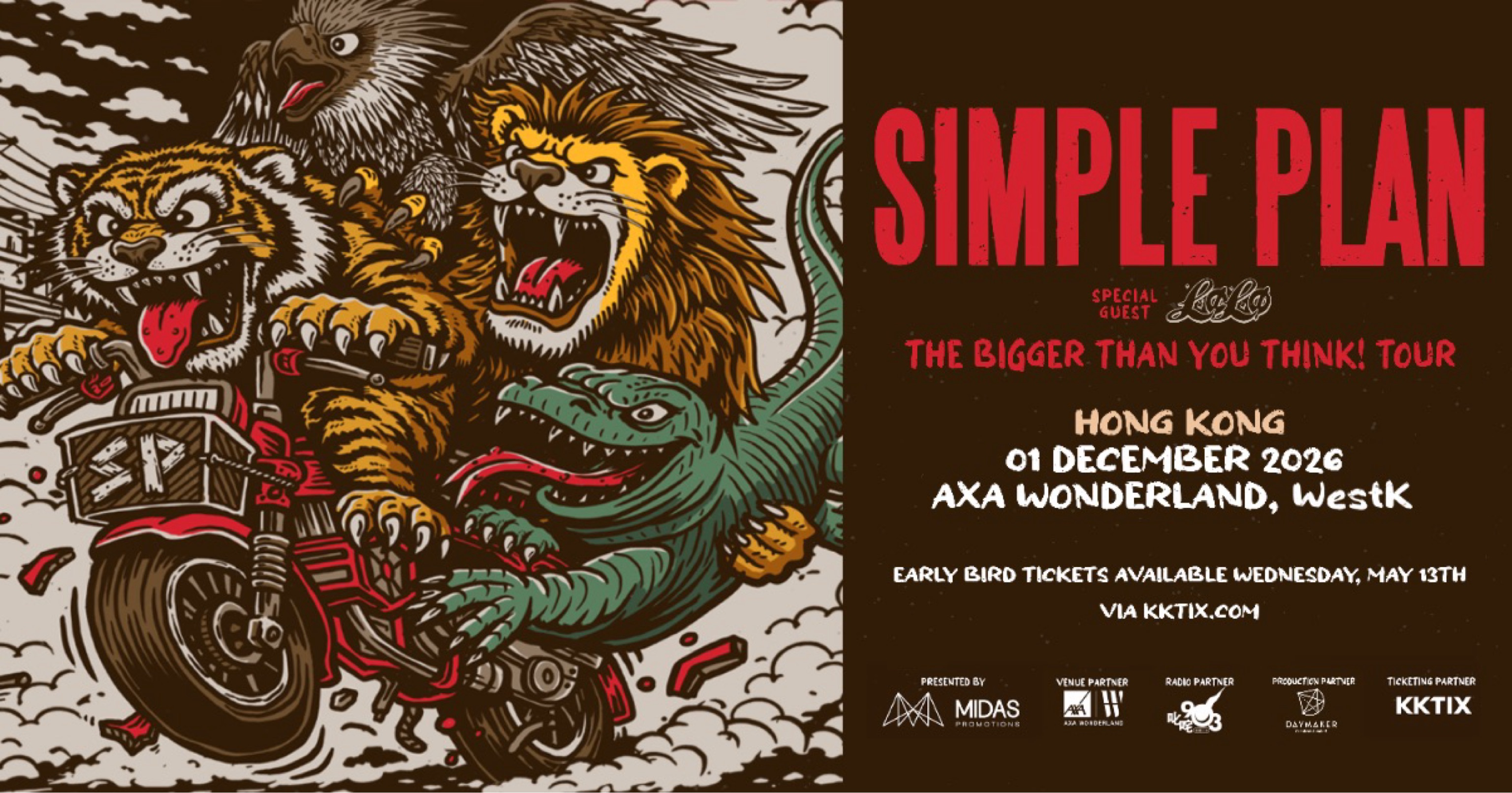 Simple Plan - The Bigger Than You Think! Tour - Live in Hong Kong