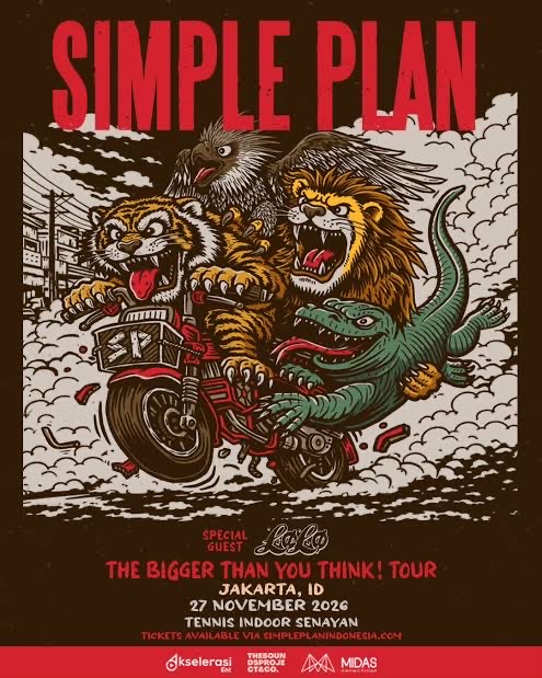Simple Plan "The Bigger Than You Think! Tour" - Jakarta