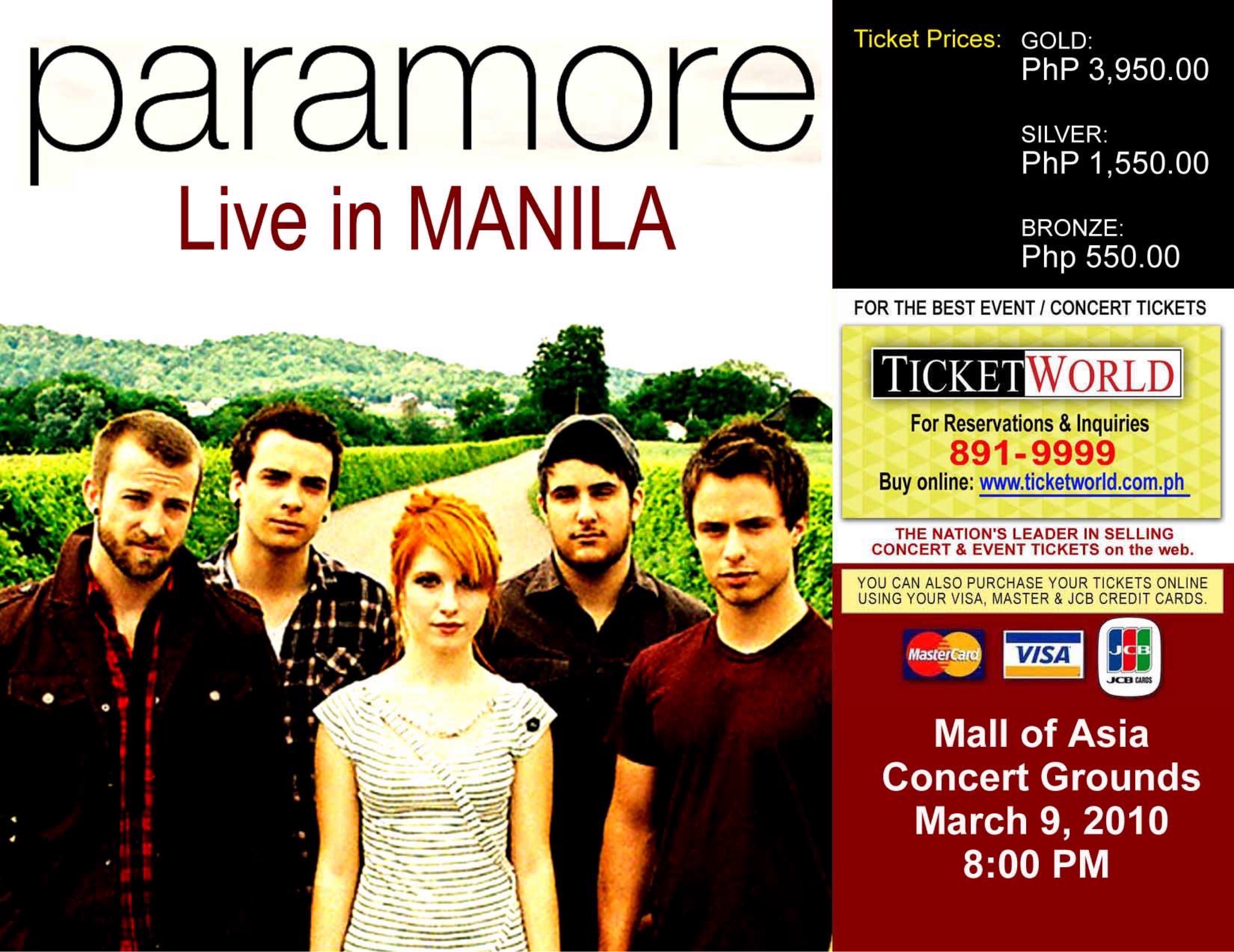 Paramore Live in Manila