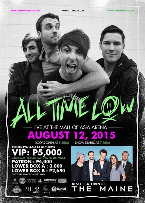 All Time Low Live at the Mall of Asia Arena