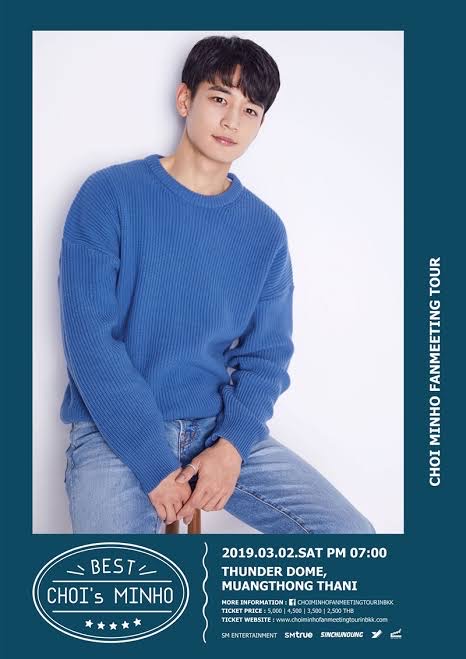 Choi Minho Fanmeeting tour in bangkok