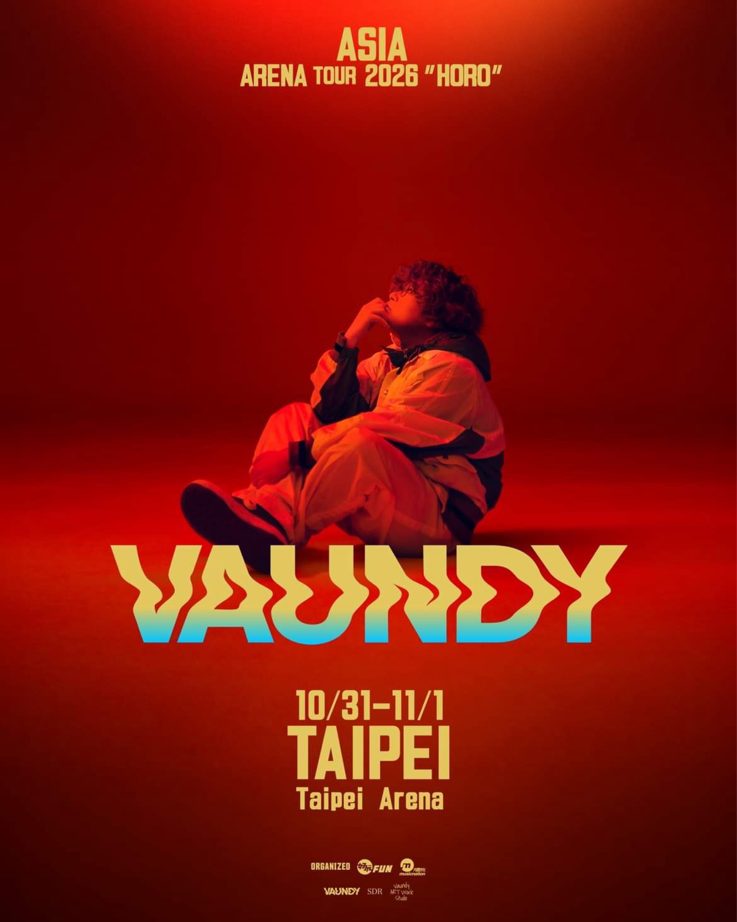 Vaundy ASIA ARENA TOUR 2026 "HORO" IN TAIPEI