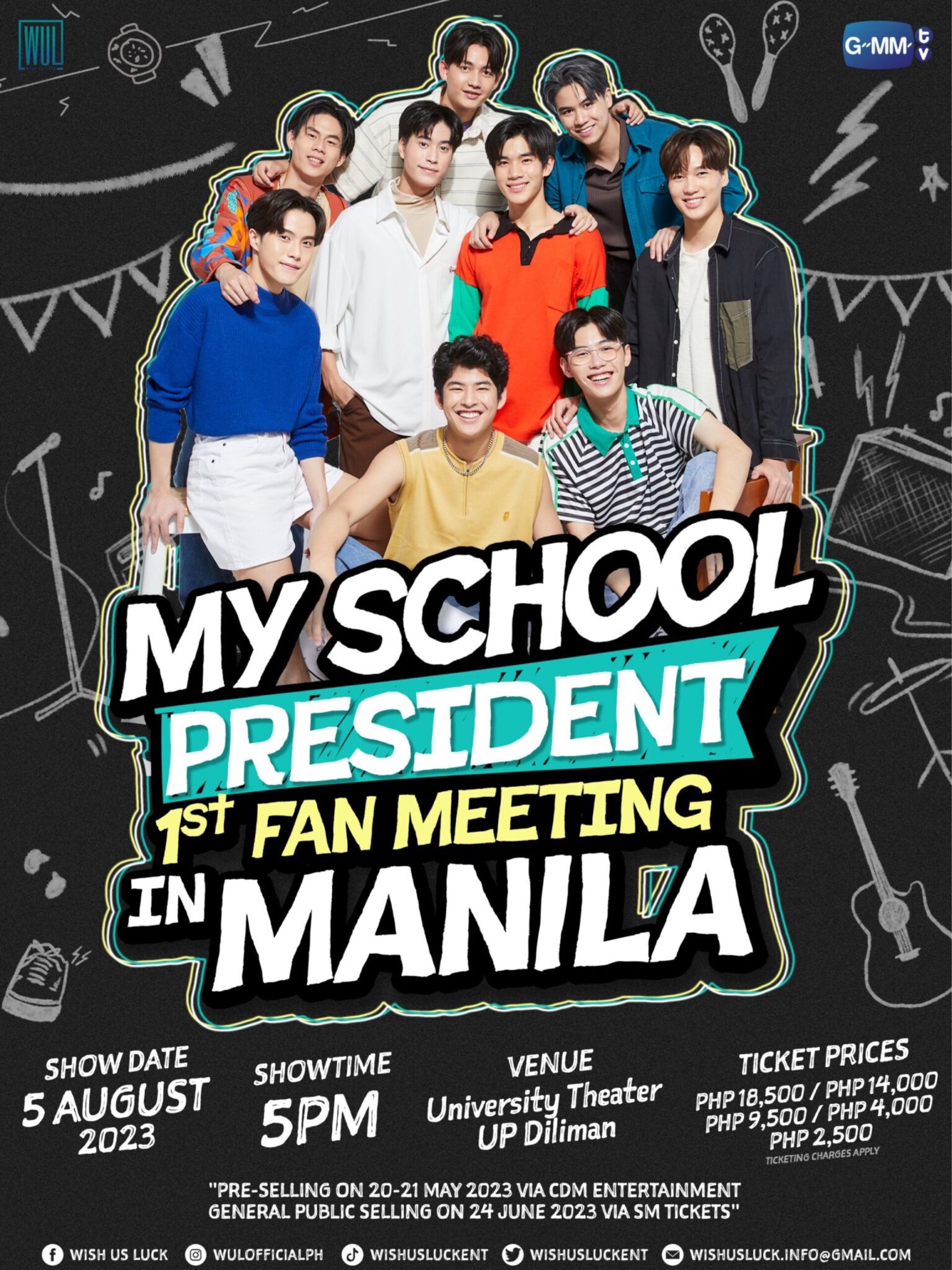 My School President 1st Fan Meeting in Manila