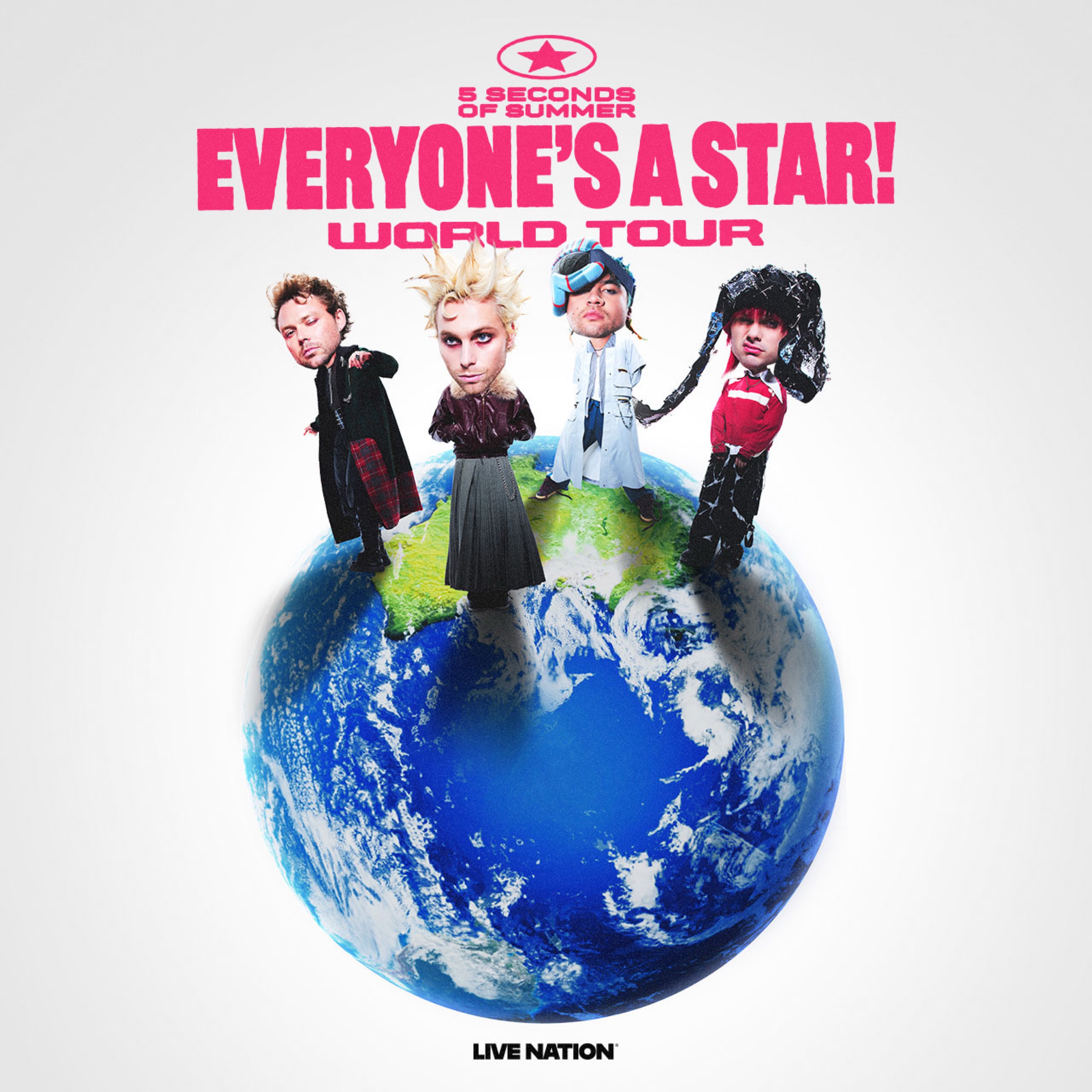 5 Seconds of Summer: EVERYONE’S A STAR! World Tour
