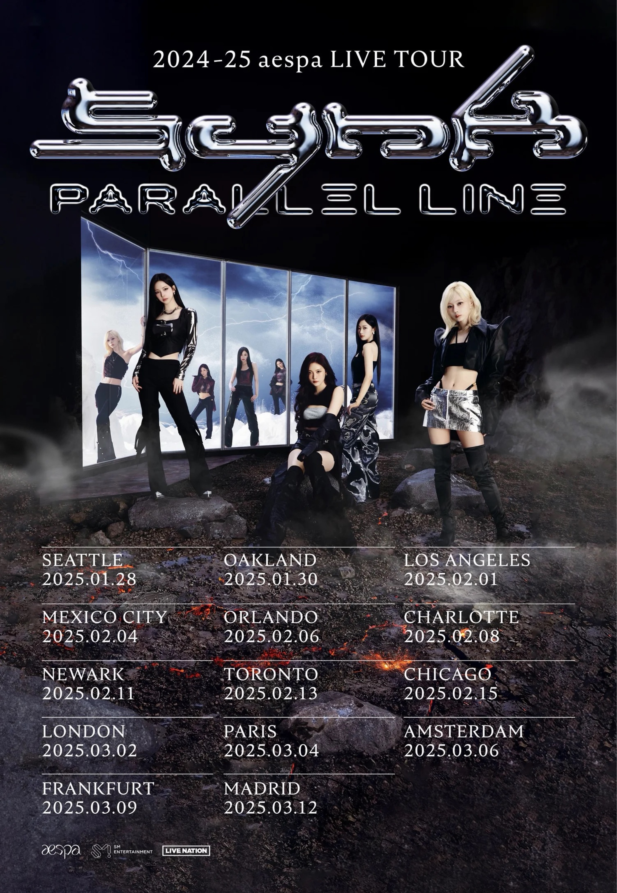 AESPA LIVE TOUR - SYNK : PARALLEL LINE - IN CHICAGO