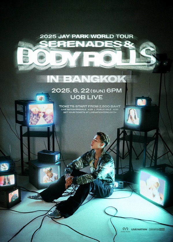 2025 Jay Park World Tour [ Serenades & Body Rolls ] IN BANGKOK