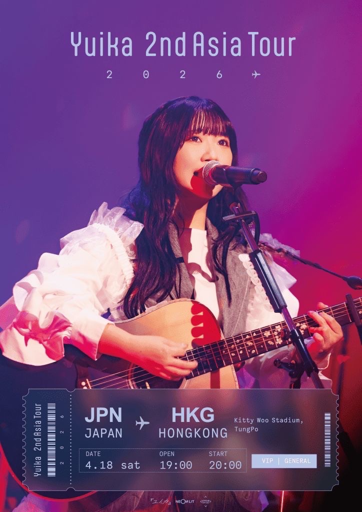 Yuika 2nd Asia Tour 2026 in HONG KONG