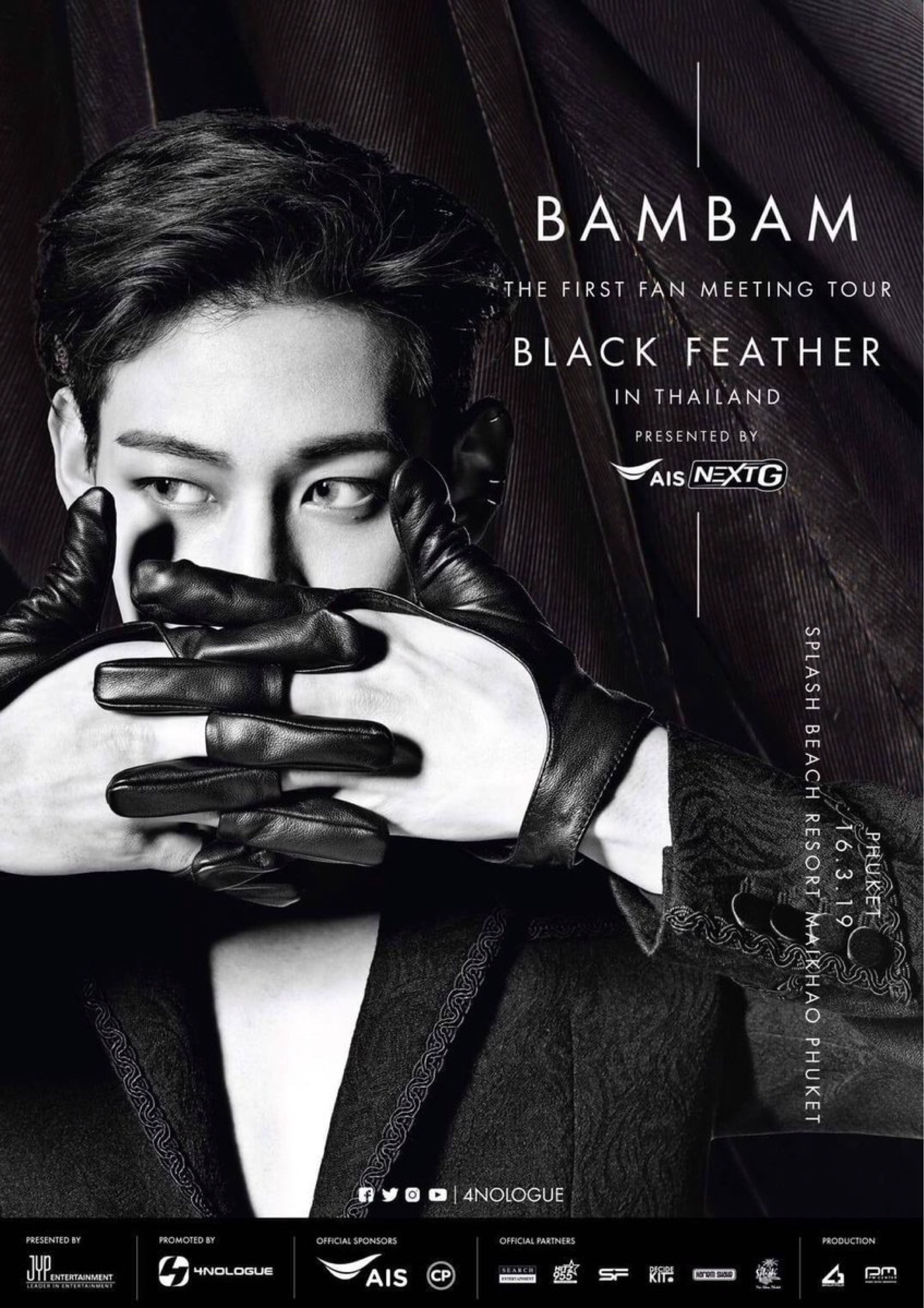 Bambam the first fan meeting tour 'Black feather' in Thailand