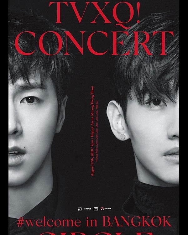 TVXQ! CONCERT - CIRCLE - #welcome in BANGKOK