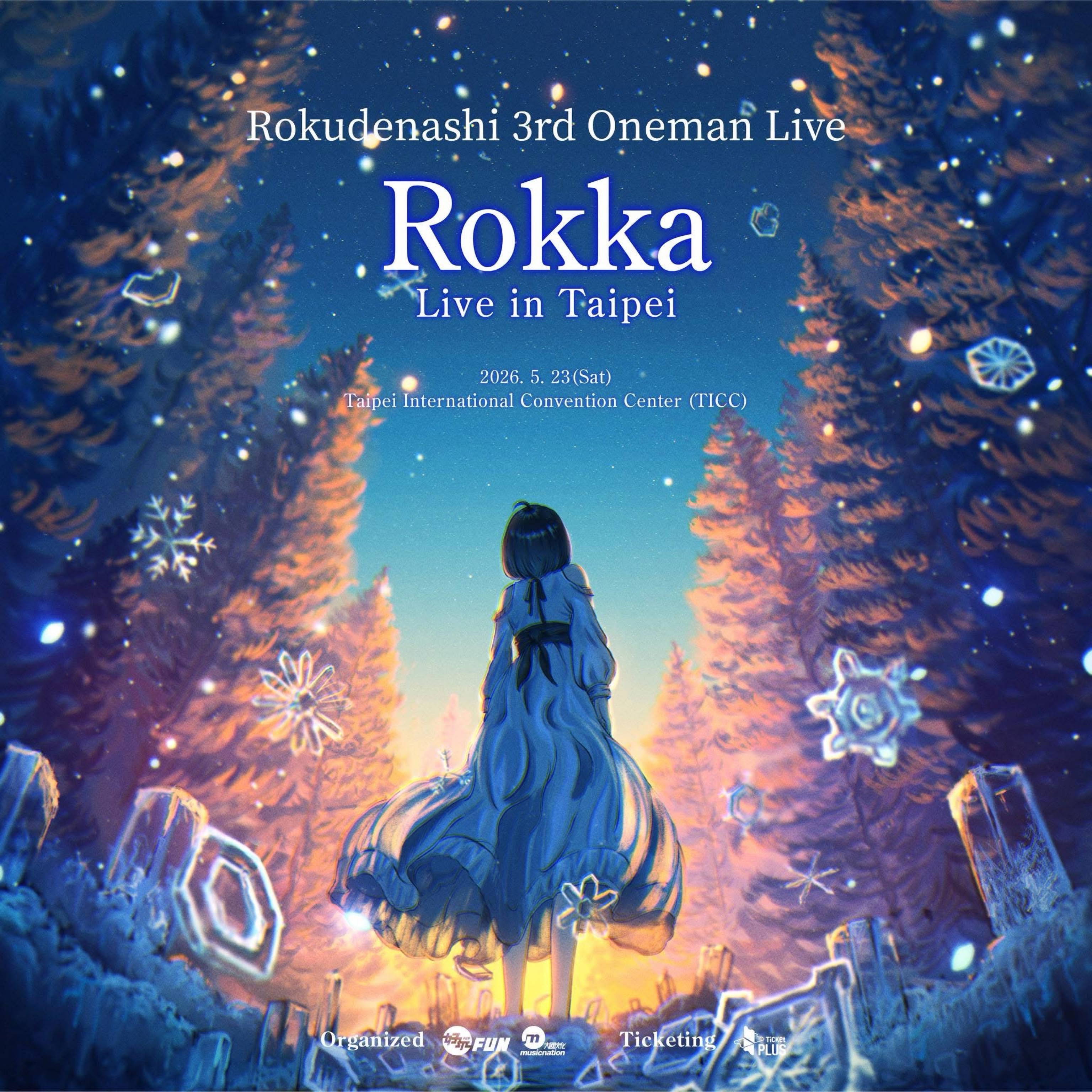 Rokudenashi 3rd Oneman「Rokka」Live in Taipei