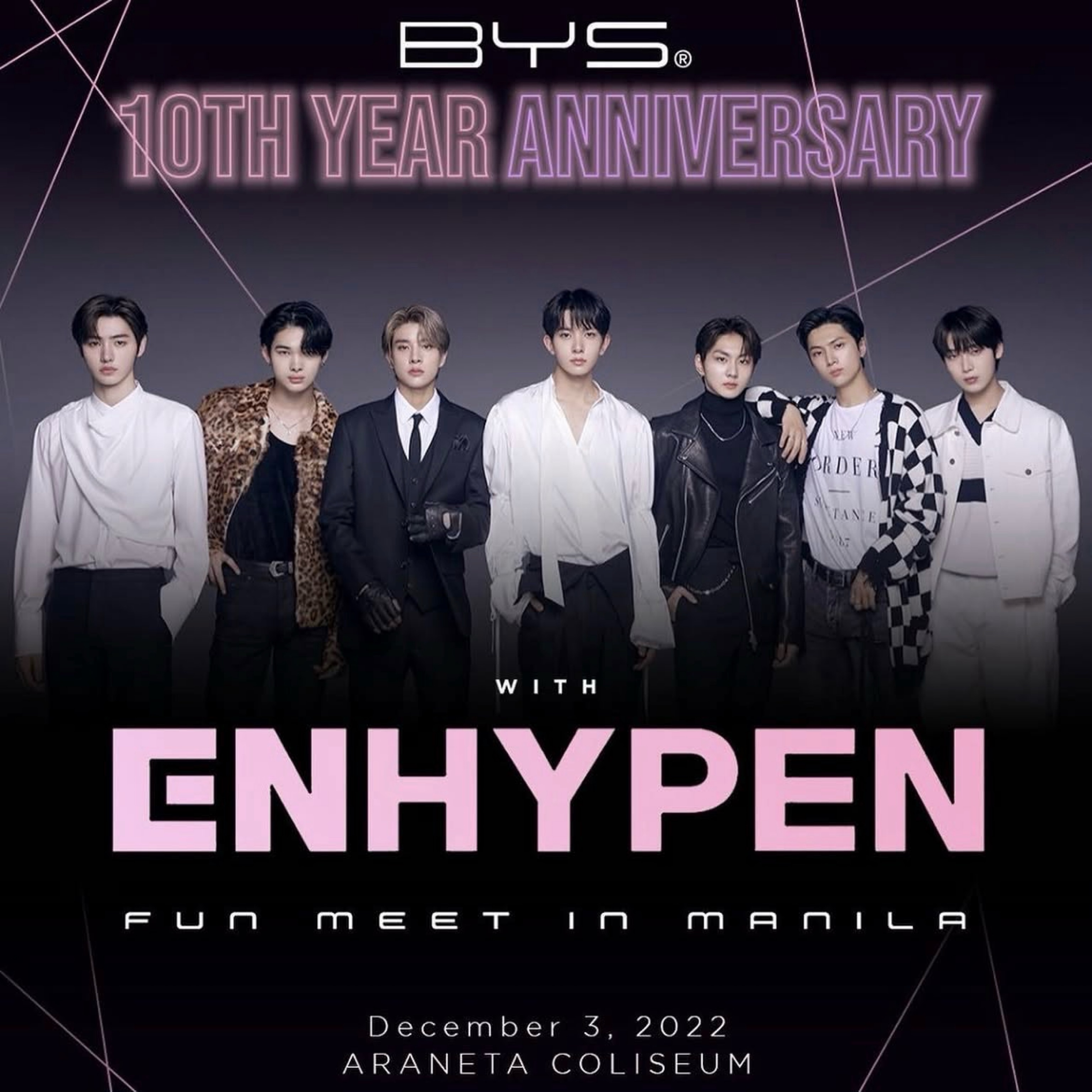 BYS 10th Anniversary with ENHYPEN Fun Meet in Manila