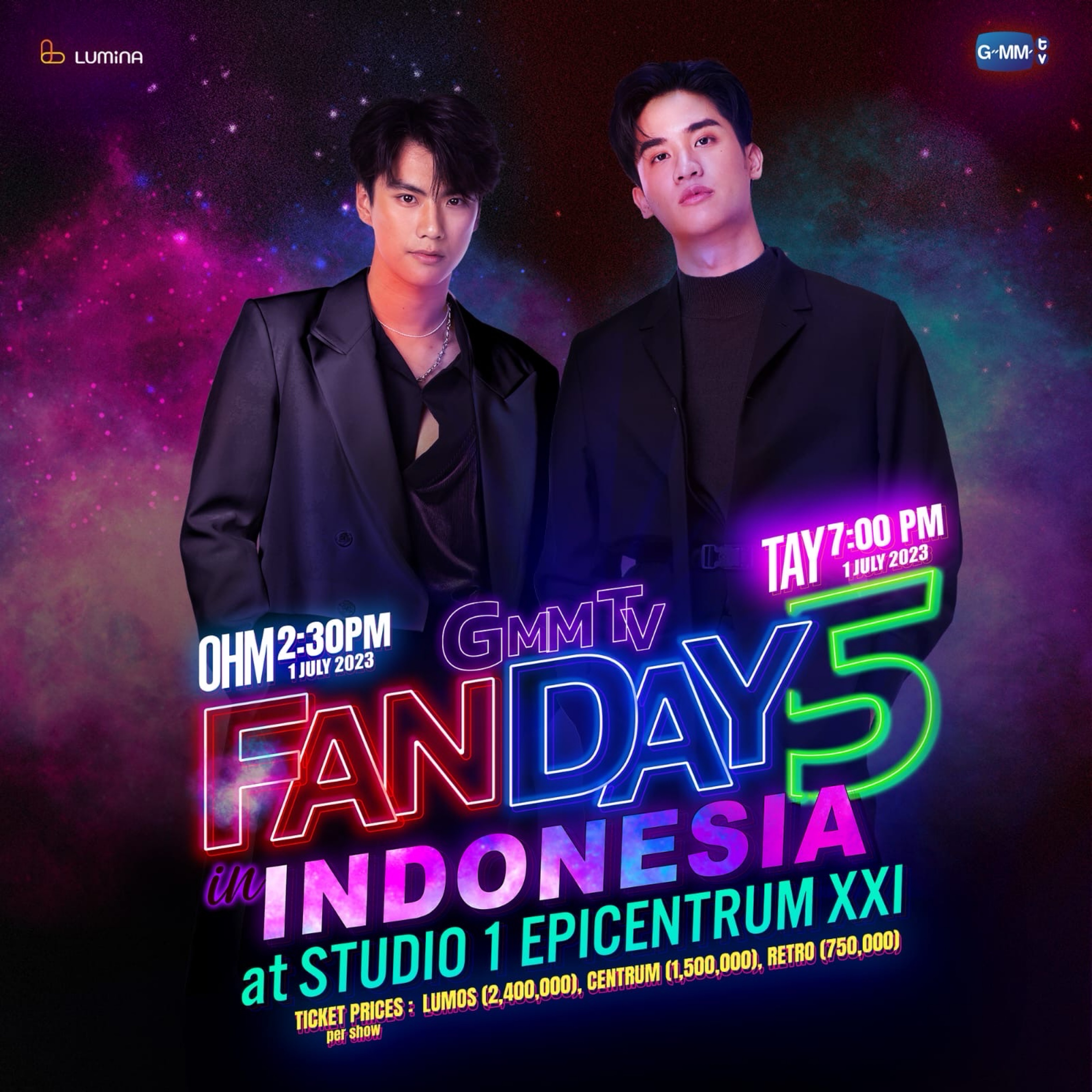 GMMTV FANDAY 5 in INDONESIA