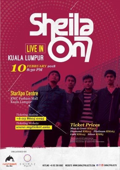 SHEILA ON 7 LIVE IN KUALA LUMPUR