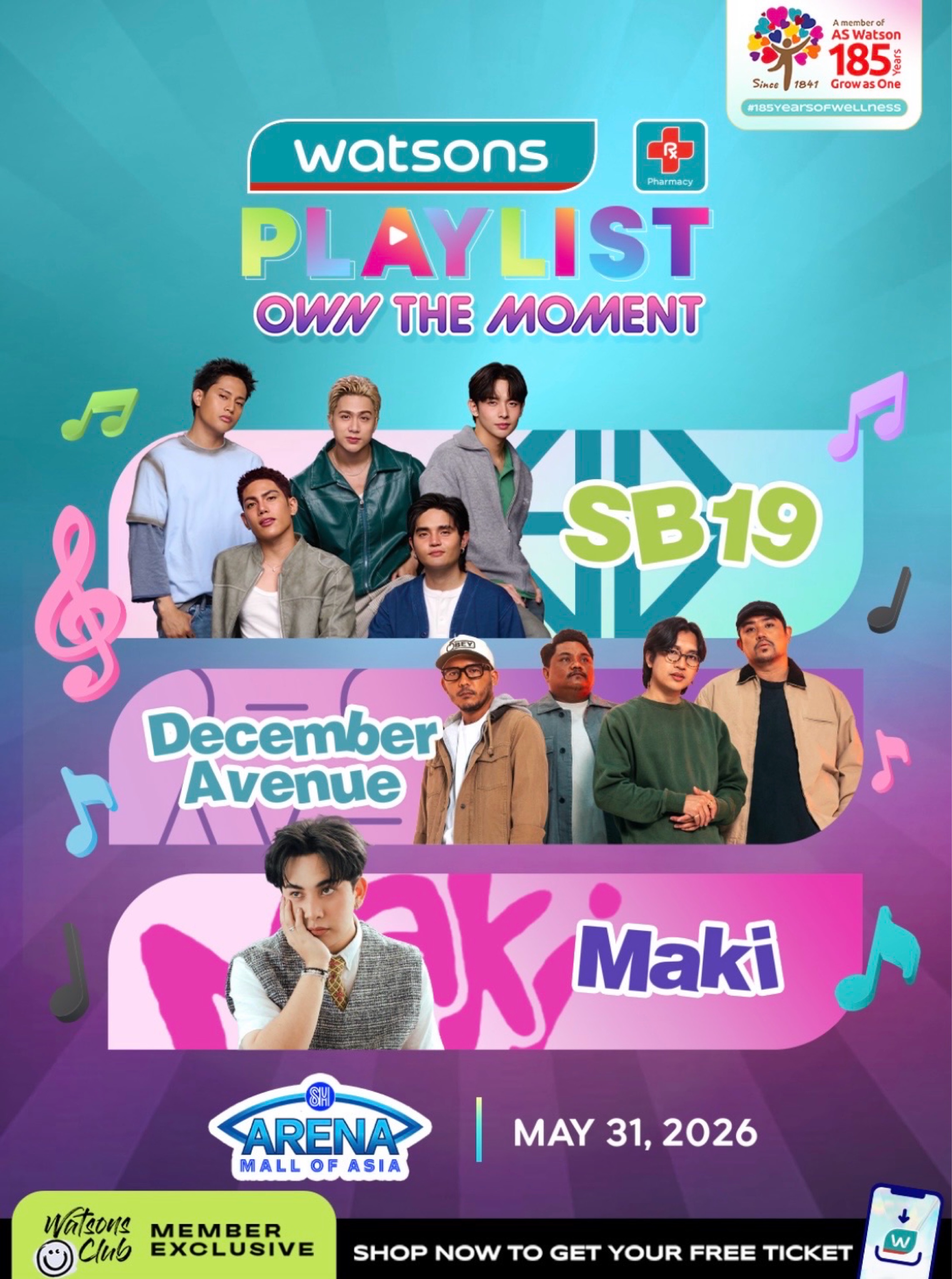 Watsons Playlist Own The Moment