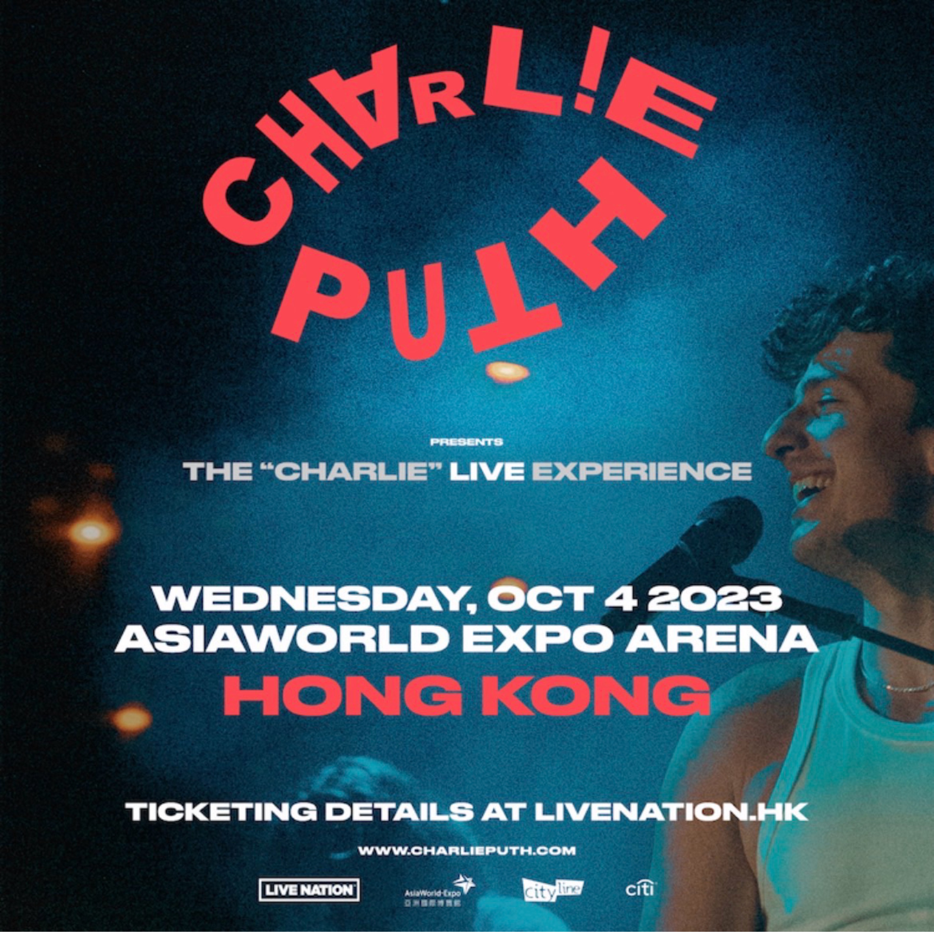 Charlie Puth Presents The “Charlie” Live Experience