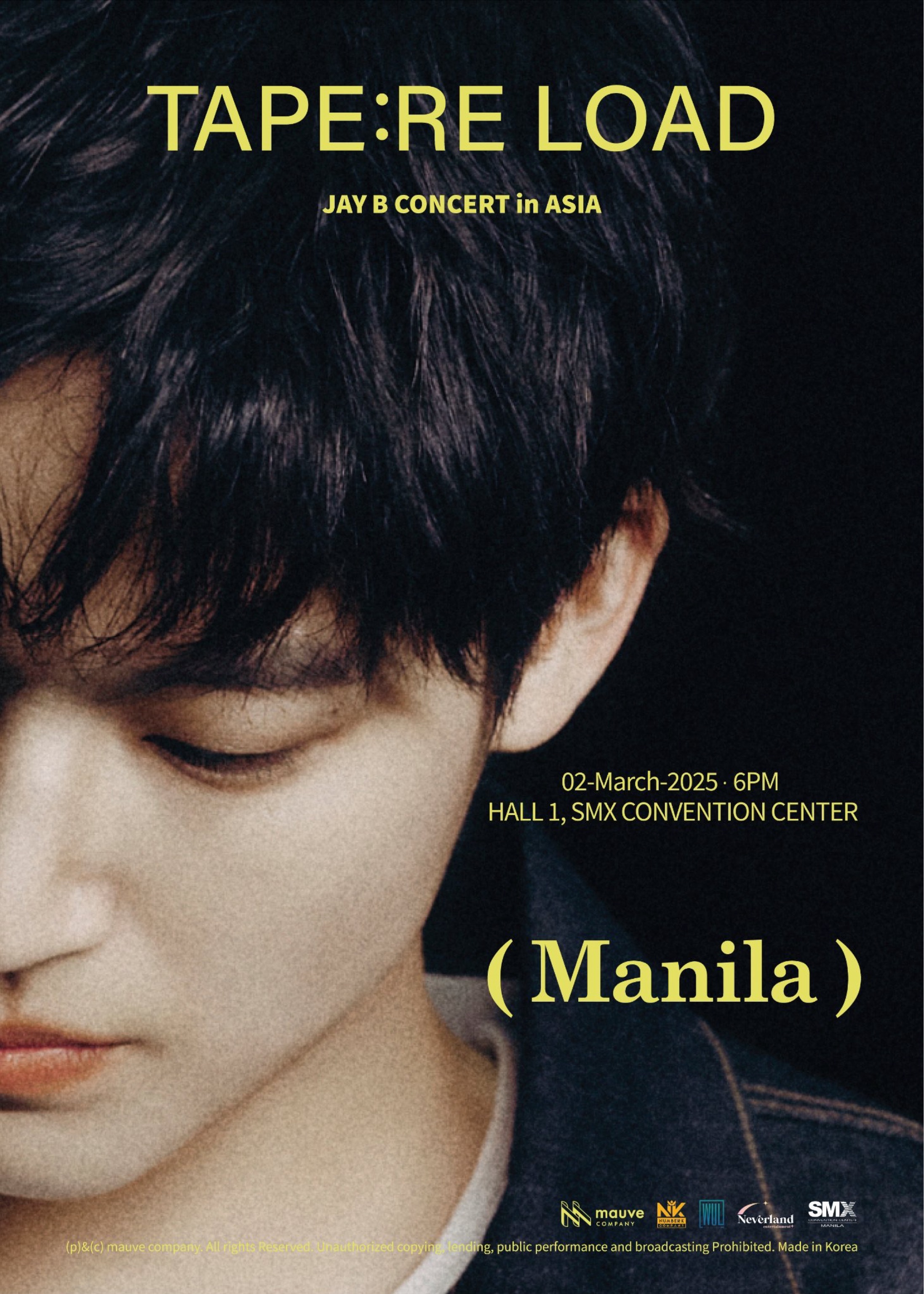 JAYB CONCERT [TAPE:RELOAD] IN MANILA