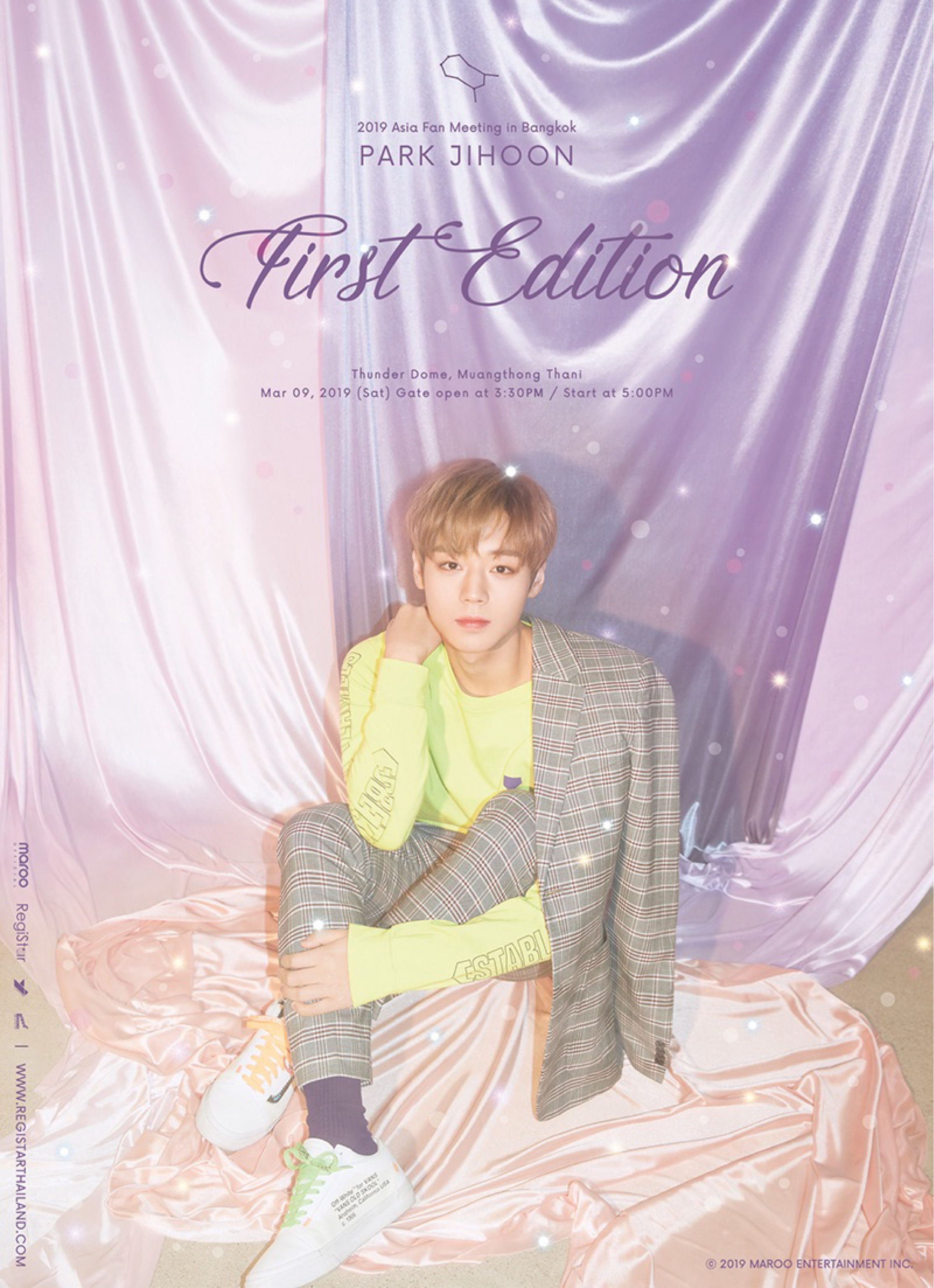 PARK JIHOON 2019 Asia Fan Meeting in Bangkok [First Edition]