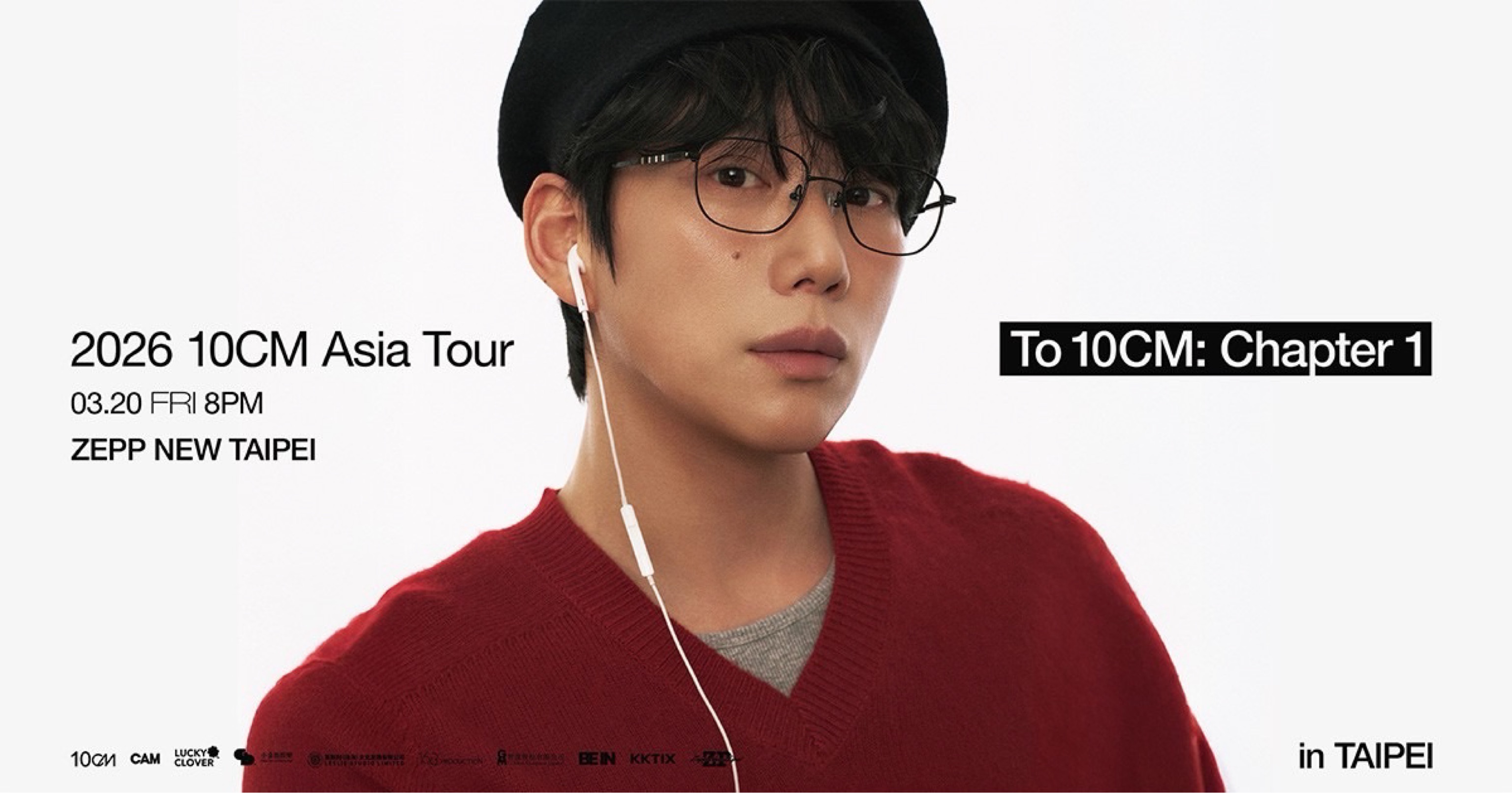 2026 10CM Asia Tour <To 10CM: Chapter 1> in Taipei