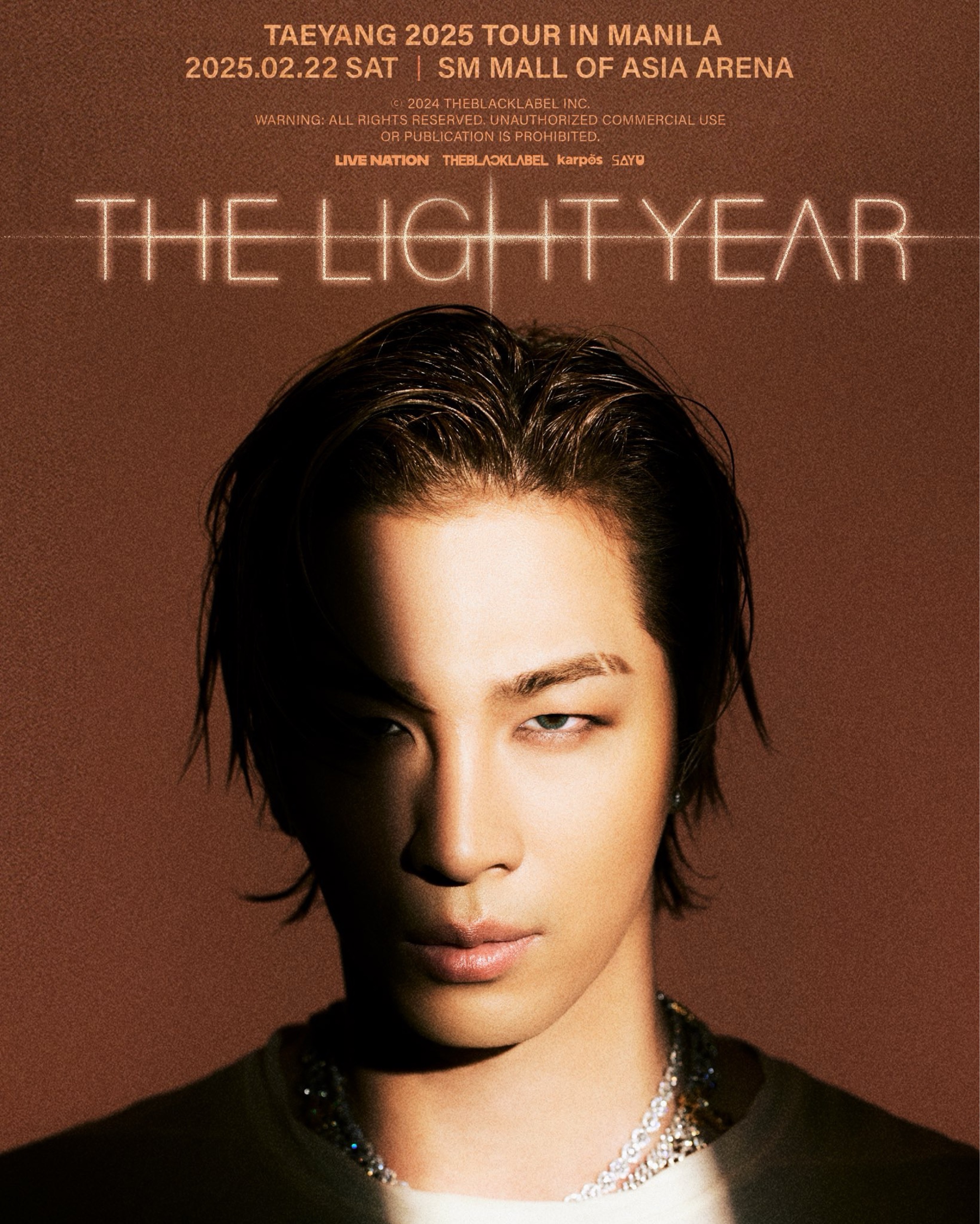TAEYANG 2025 TOUR [THE LIGHT YEAR] IN MANILA