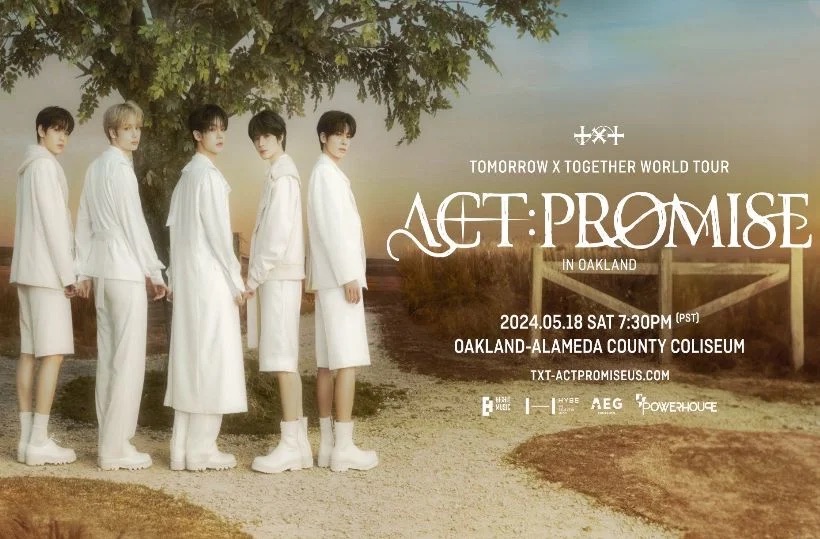 TOMORROW X TOGETHER WORLD TOUR <ACT : PROMISE> ENCORE IN OAKLAND