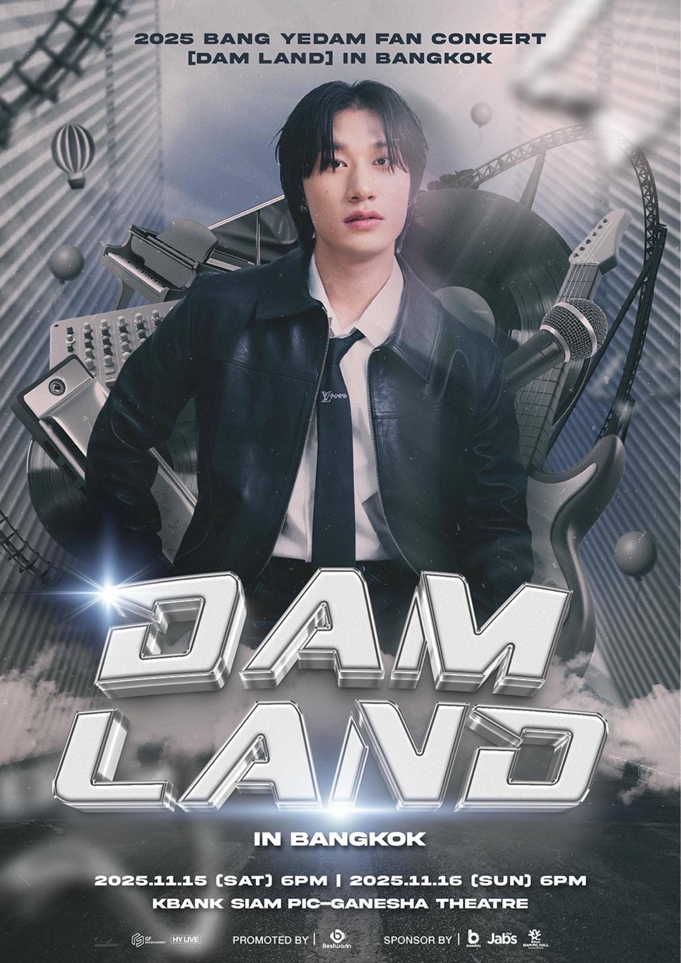 2025 BANG YEDAM FAN CONCERT [DAM LAND] IN BANGKOK