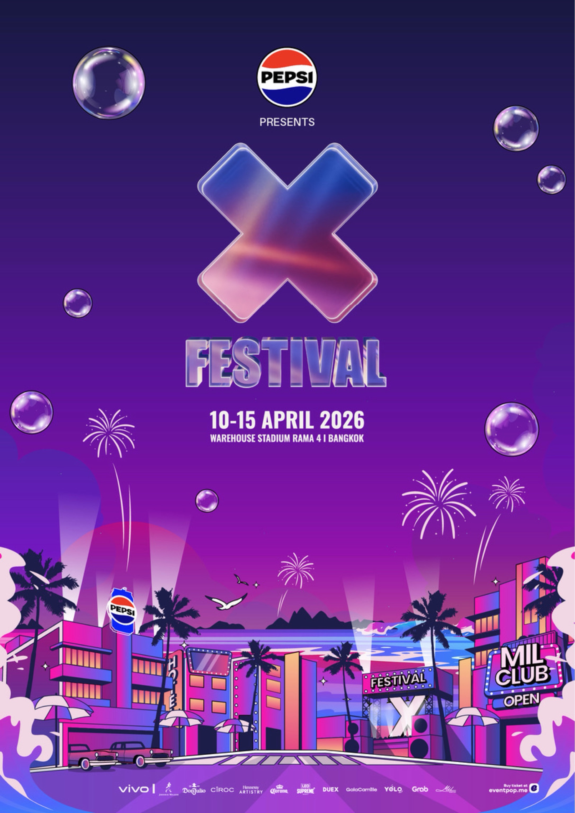 Pepsi presents X Festival 2026