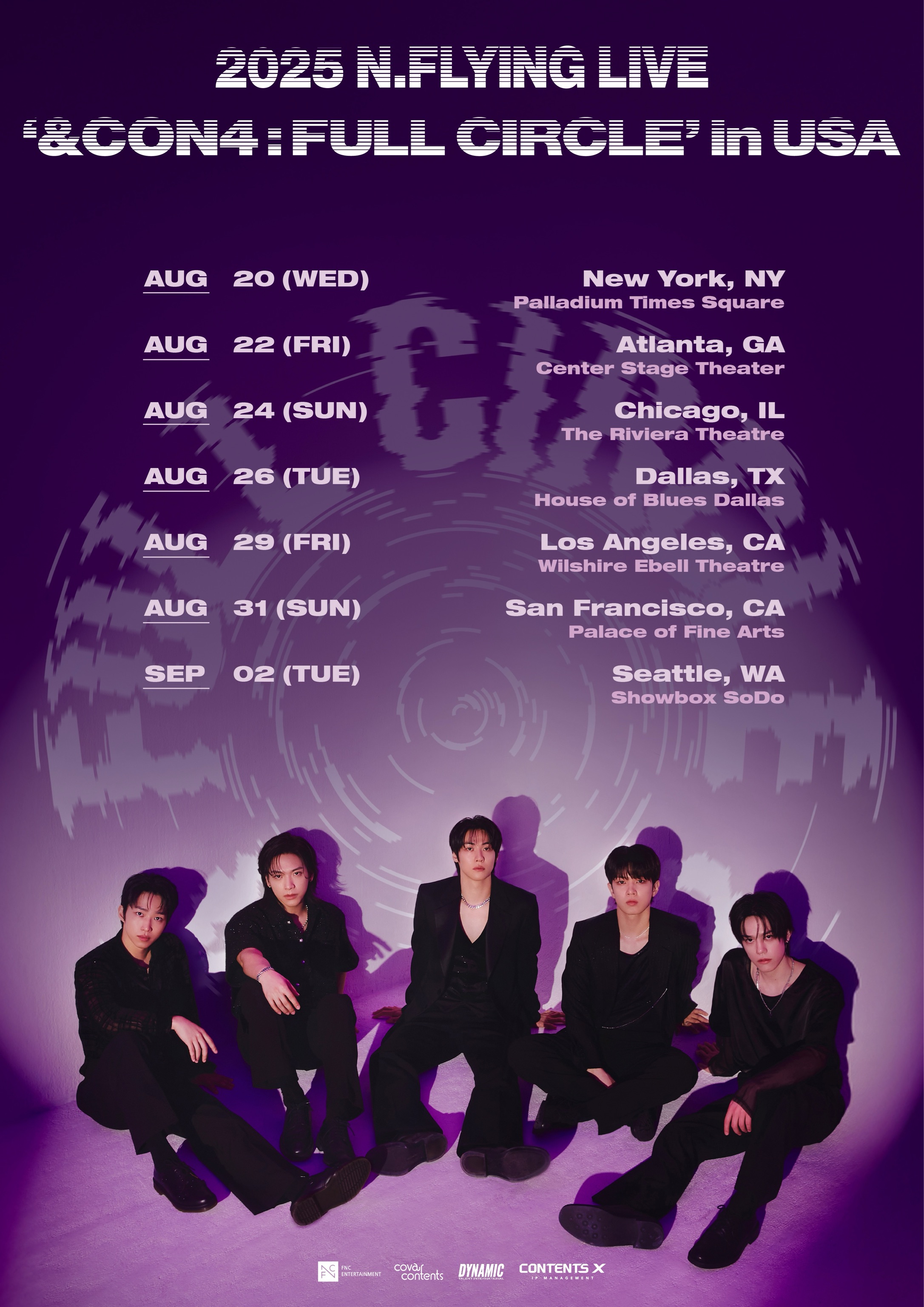 2026 N.Flying LIVE WORLD TOUR ‘&CON4 : FULL CIRCLE’ in TAIPEI
