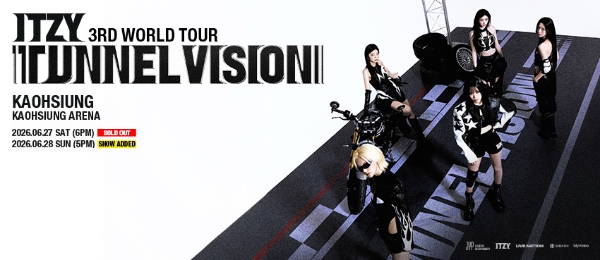ITZY 3RD WORLD TOUR <TUNNEL VISION> in KAOHSIUNG