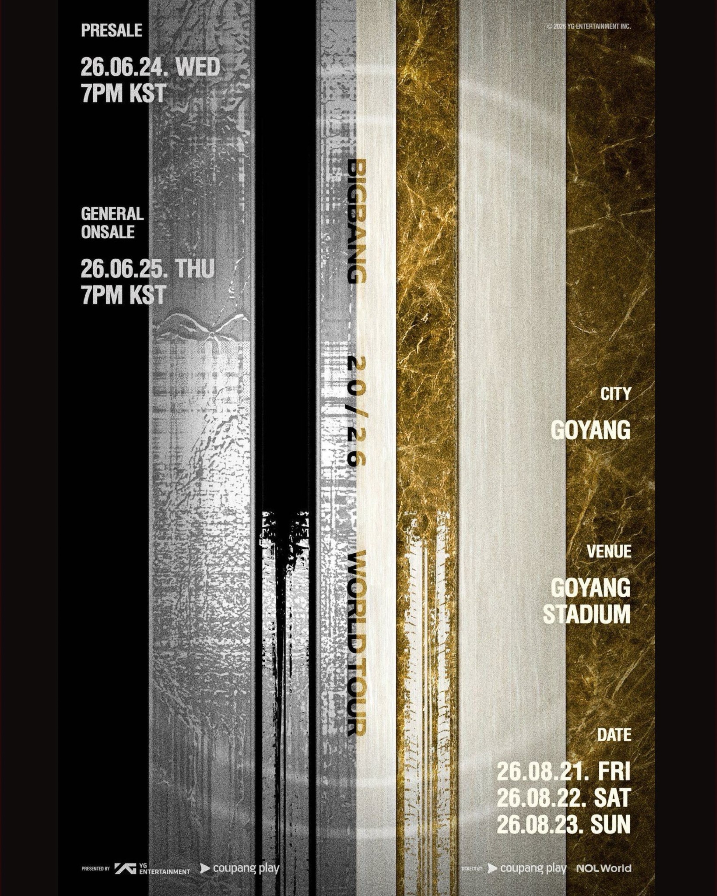 2026 BIGBANG WORLD TOUR IN GOYANG