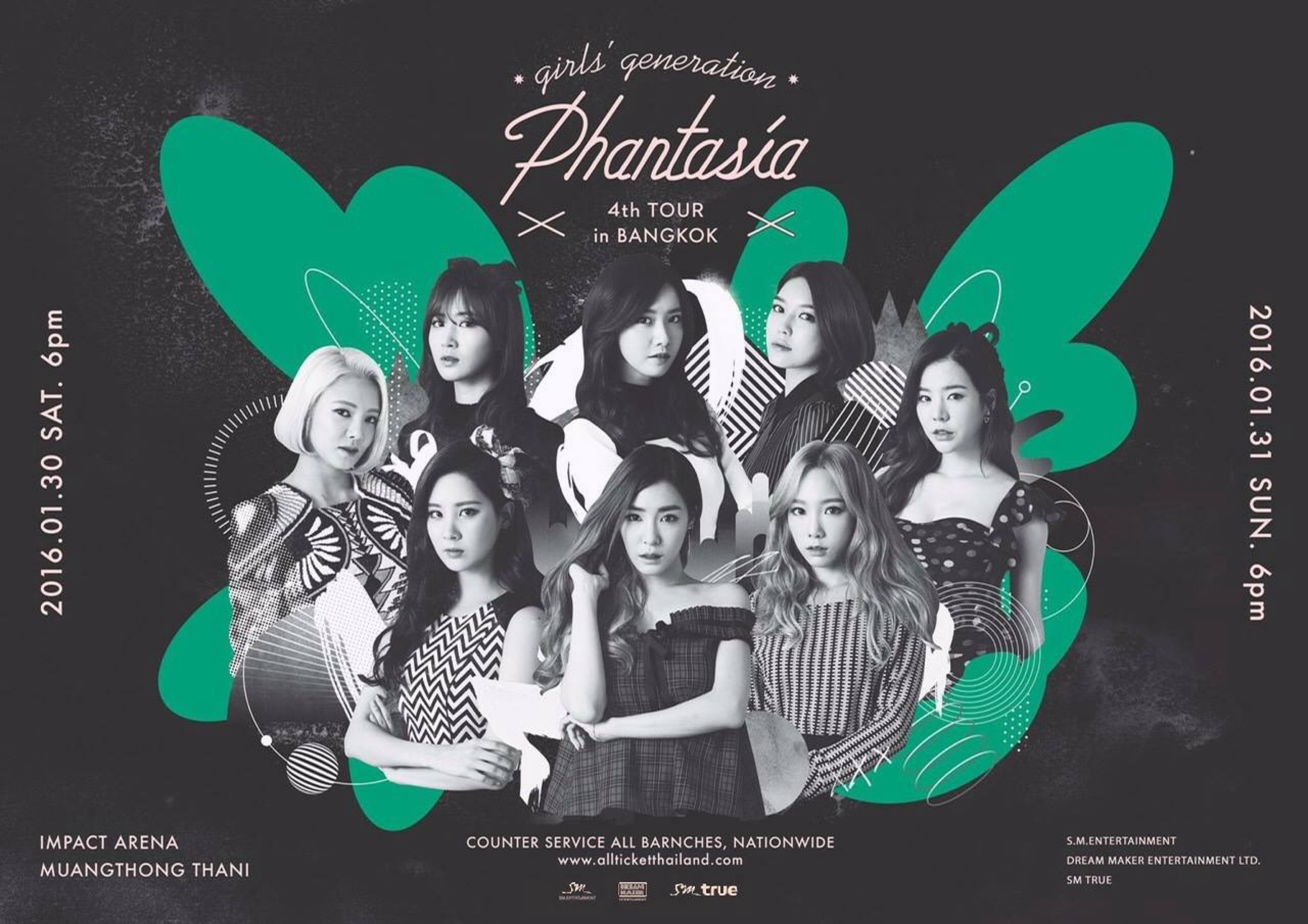 GIRLS' GENERATION 4th TOUR - Phantasia - in BANGKOK