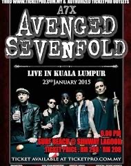 AVENGED SEVENFOLD HAIL TO THE KING SOUTHEAST ASIAN TOUR
