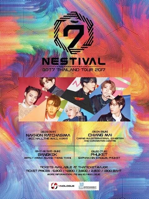GOT7 THAILAND TOUR 2017 “NESTIVAL”