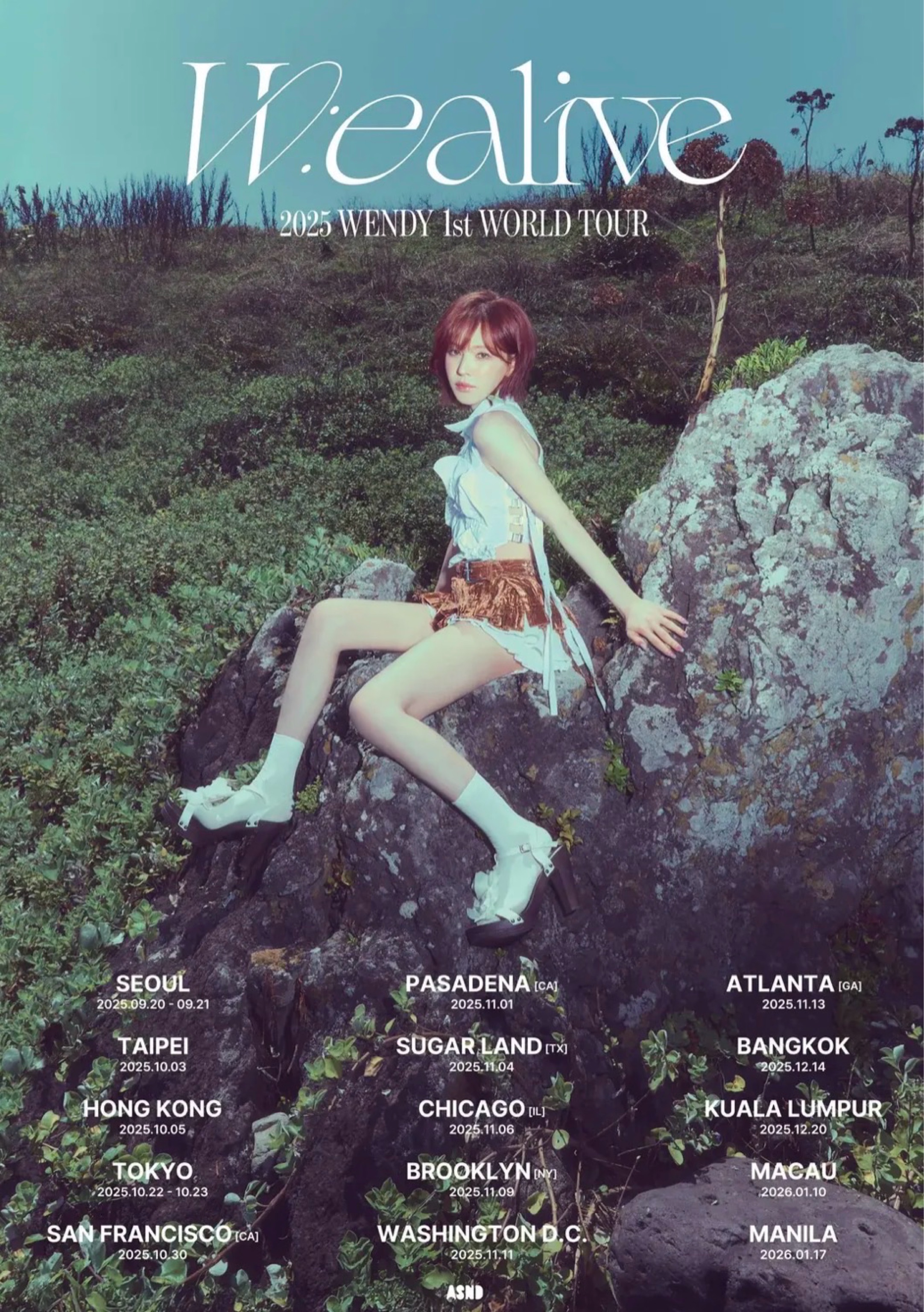 2025 WENDY 1st WORLD TOUR <W: EALIVE> IN TAIPEI
