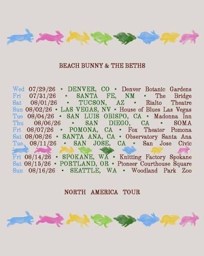 BEACH BUNNY & THE BETHS IN SAN DIEGO