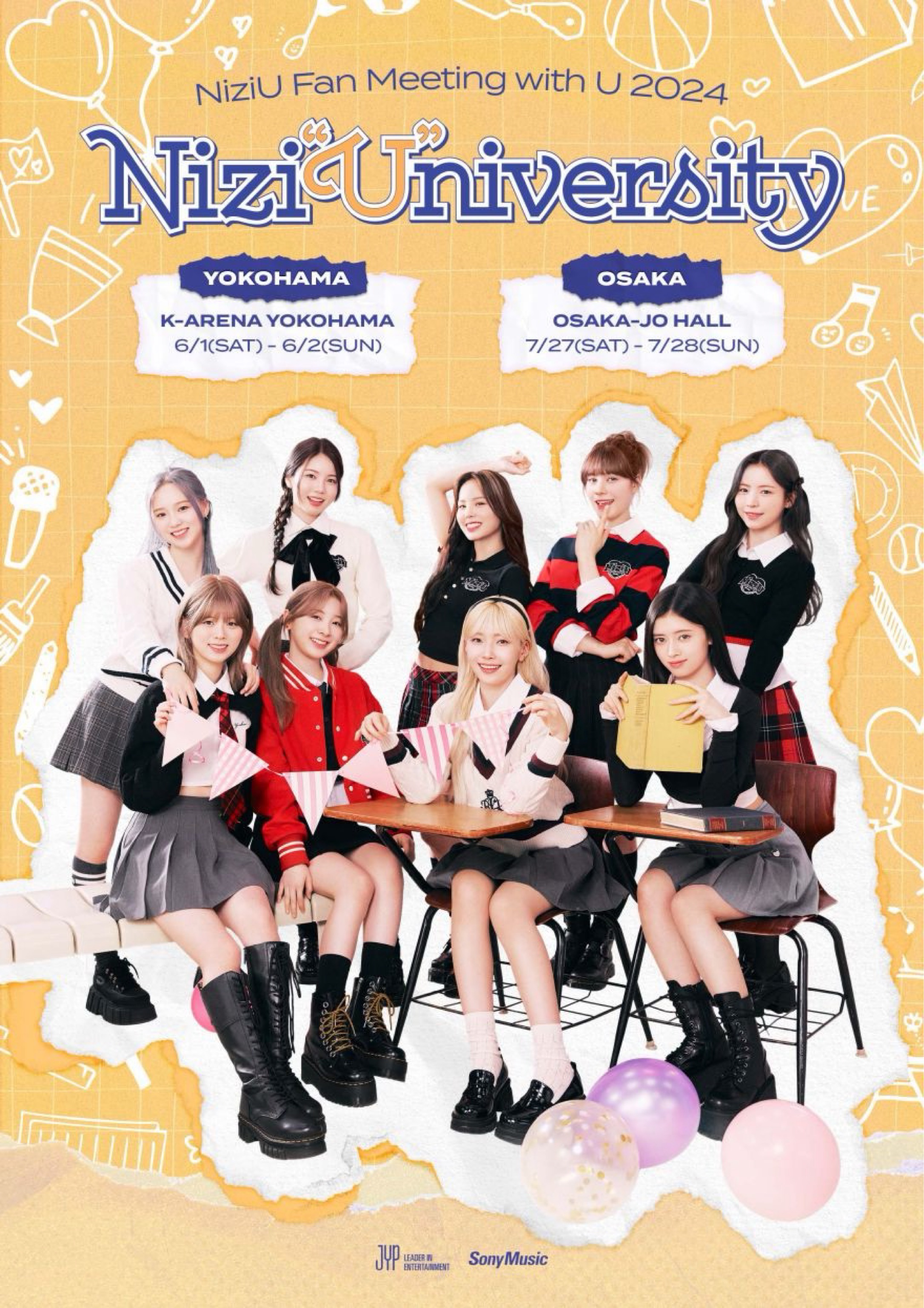 NiziU Fan Meeting with U 2024 “Nizi U niversity”