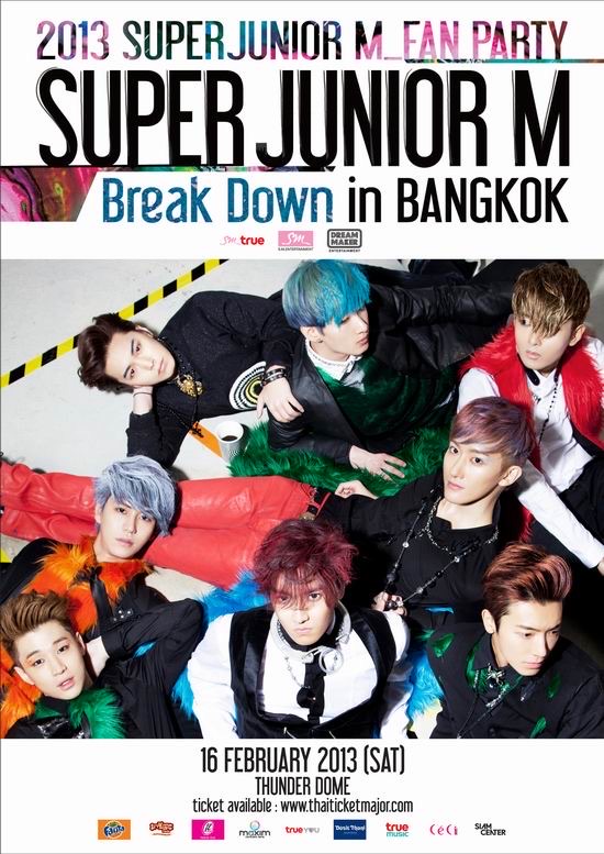 2013 Super Junior-M Fan Party [Break Down] in Bangkok