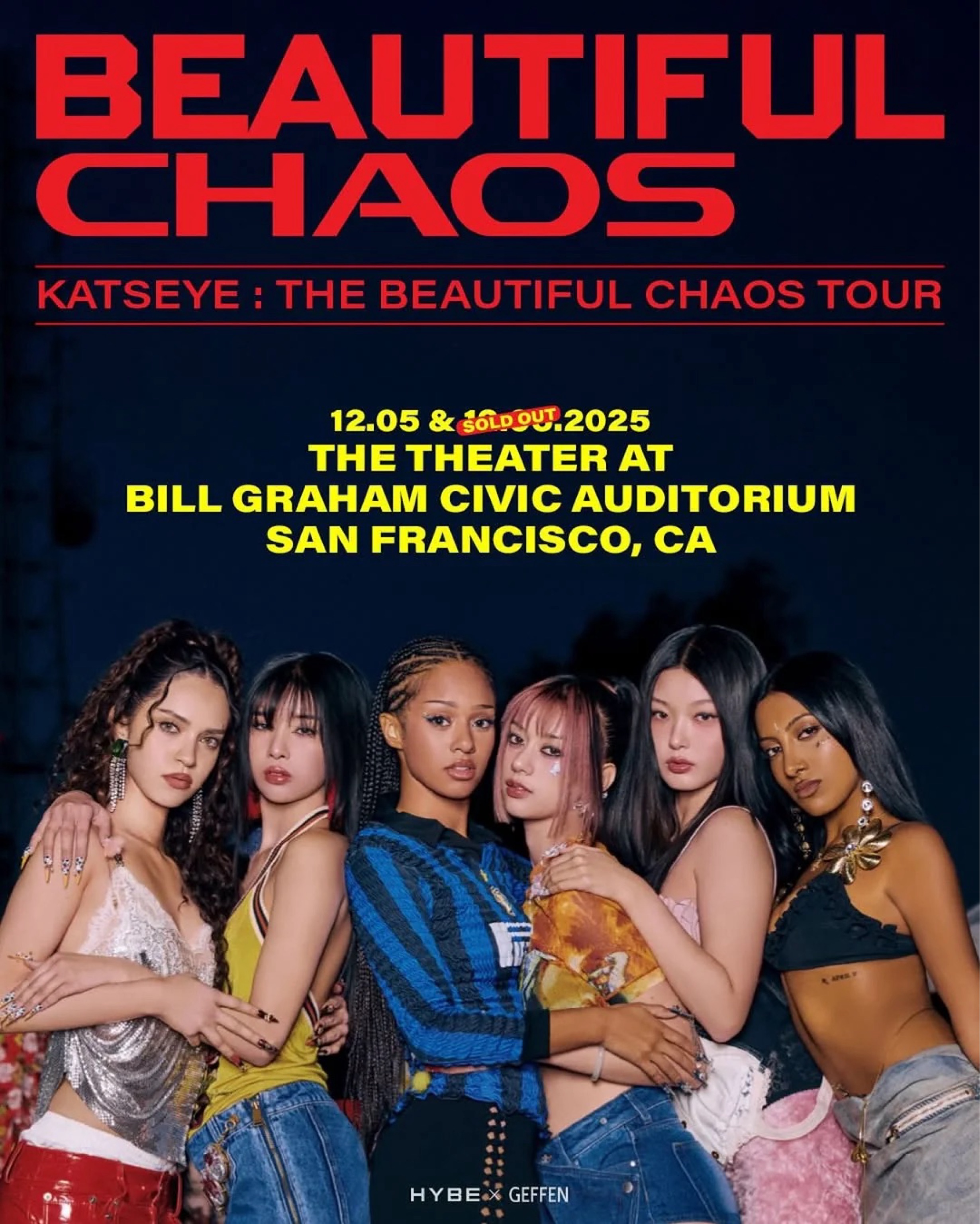 KATSEYE: THE BEAUTIFUL CHAOS TOUR