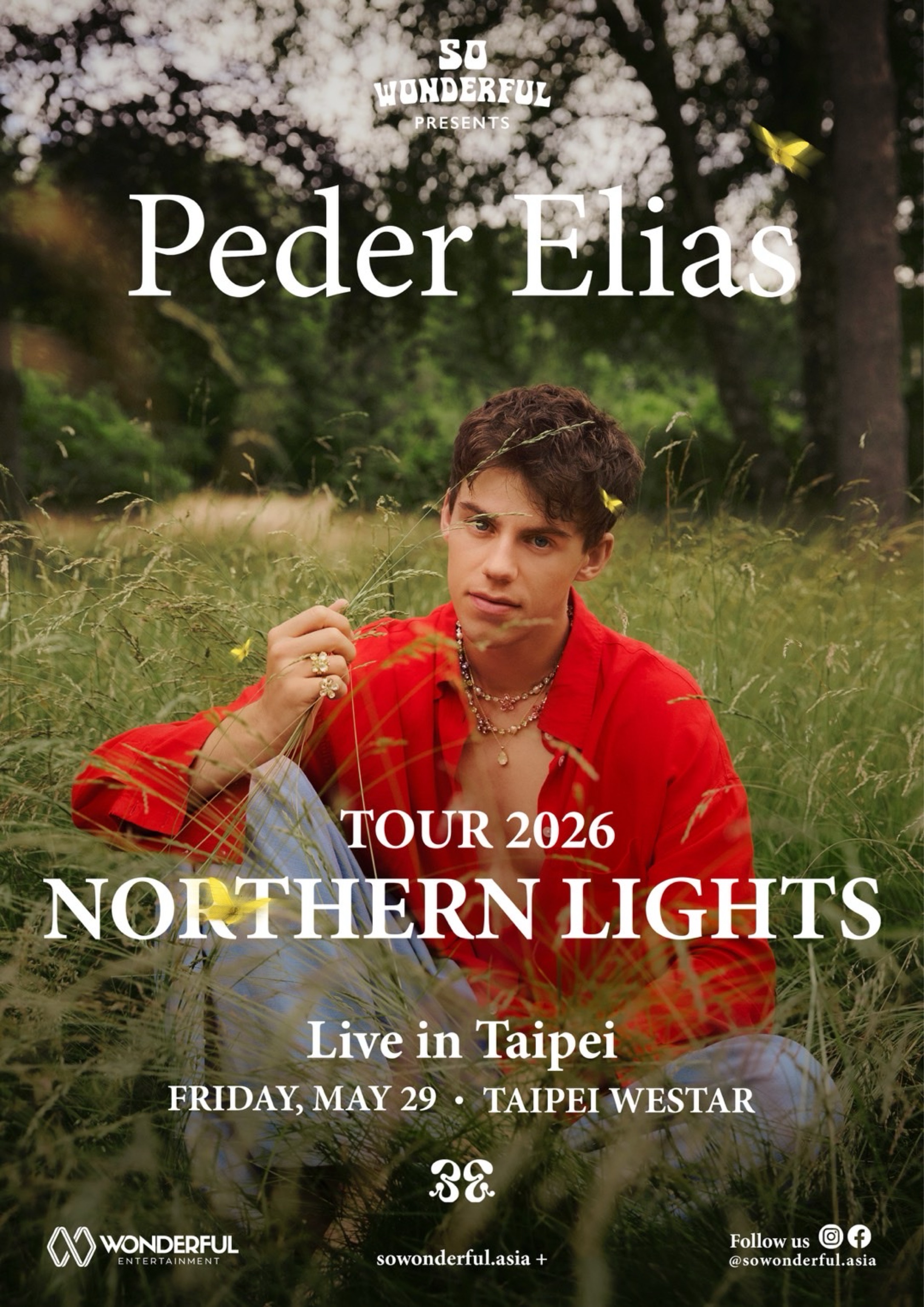 Peder Elias《Northern Lights Tour 2026》- Taipei