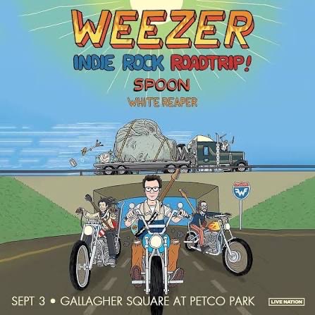 WEEZER ‘INDIE ROCK ROAD TRIP’ IN SAN DIEGO