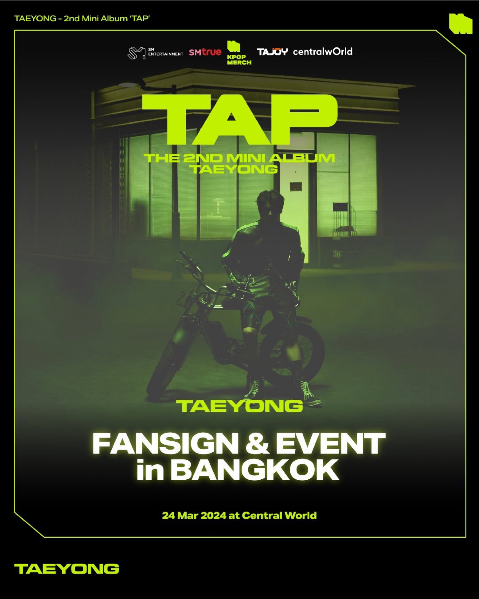 KPOPMERCH x TAEYONG TAP Fan Signing Event in Bangkok