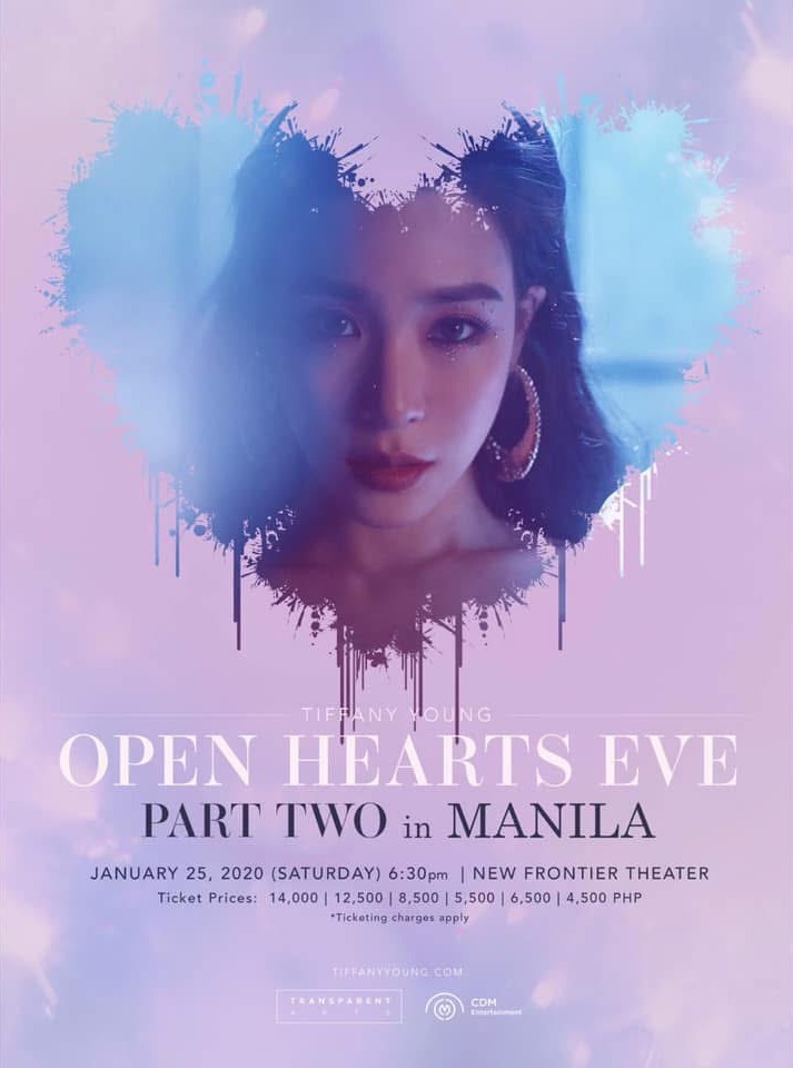 Tiffany Young Open Hearts Eve Part Two in Manila