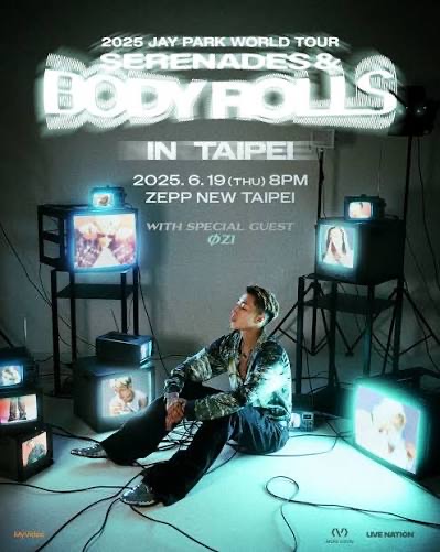 2025 Jay Park World Tour [Serenades & Body Rolls] in Taipei
