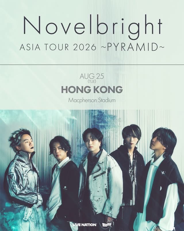 Novelbright ASIA TOUR 2026 〜PYRAMID〜 IN HONG KONG