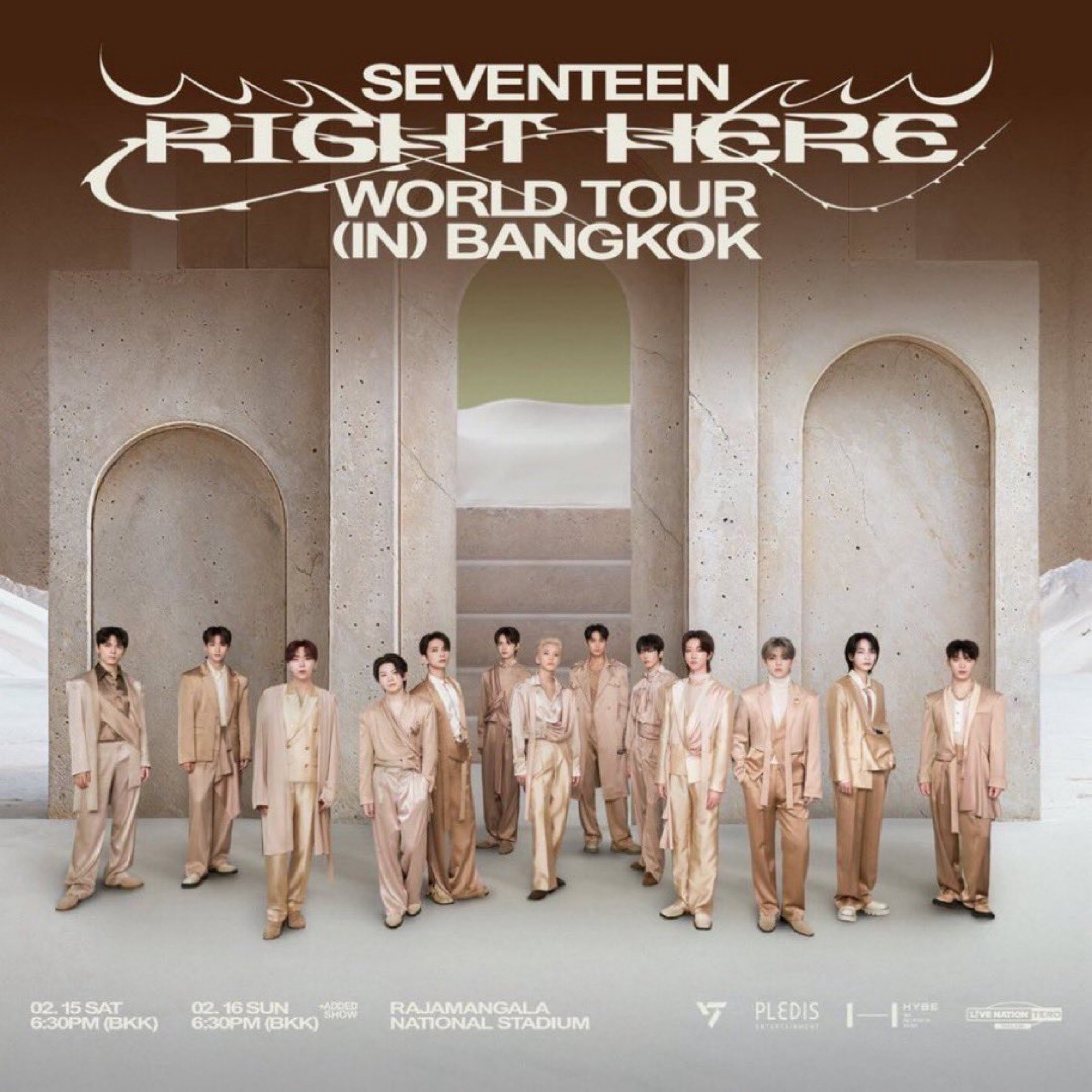 SEVENTEEN [RIGHT HERE] WORLD TOUR IN ASIA (BANGKOK)