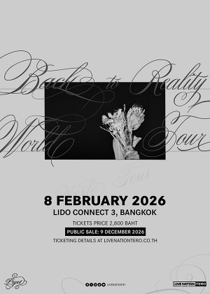 PRYVT 'back to reality' world tour in bkk