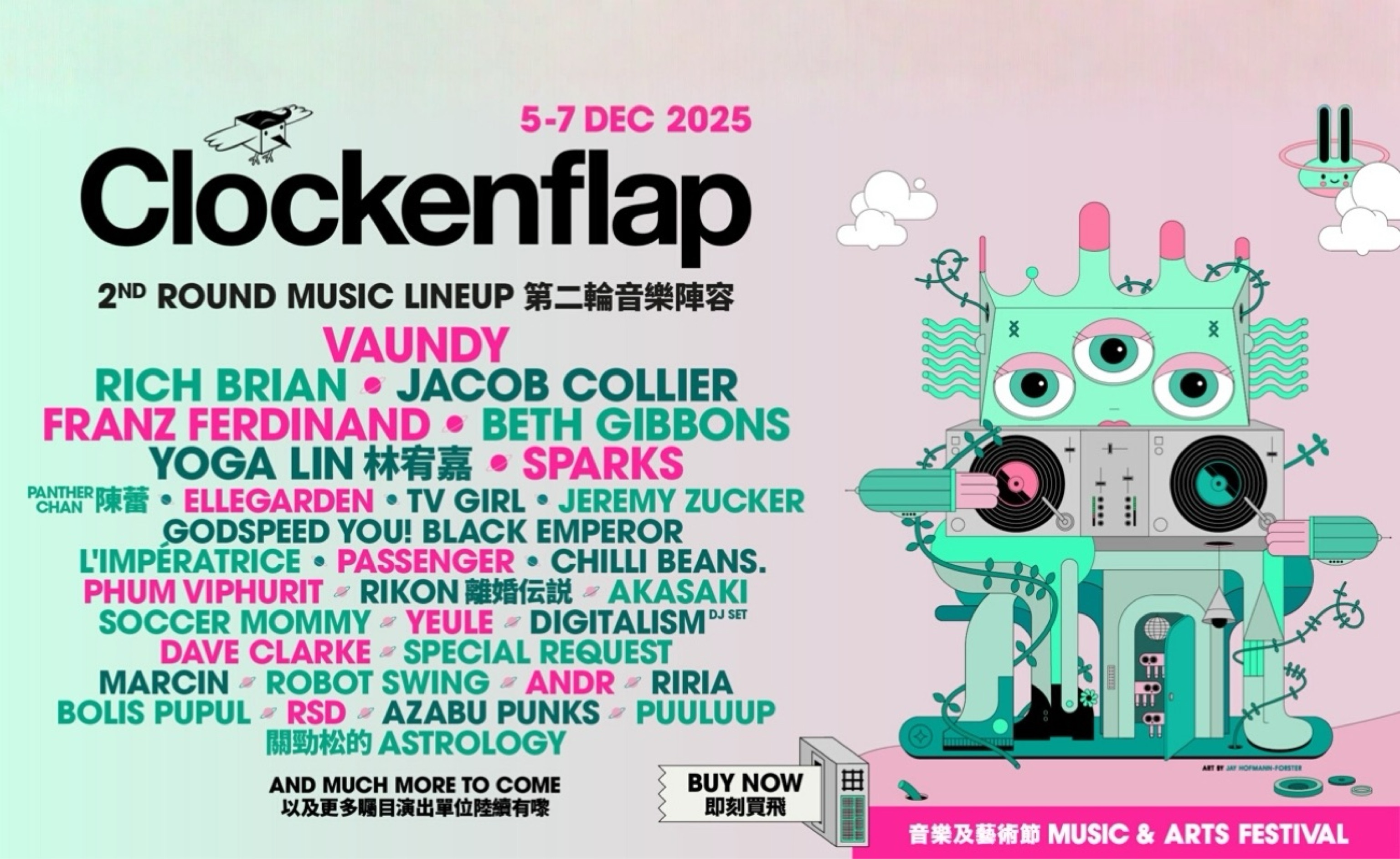 2025 Clockenflap
