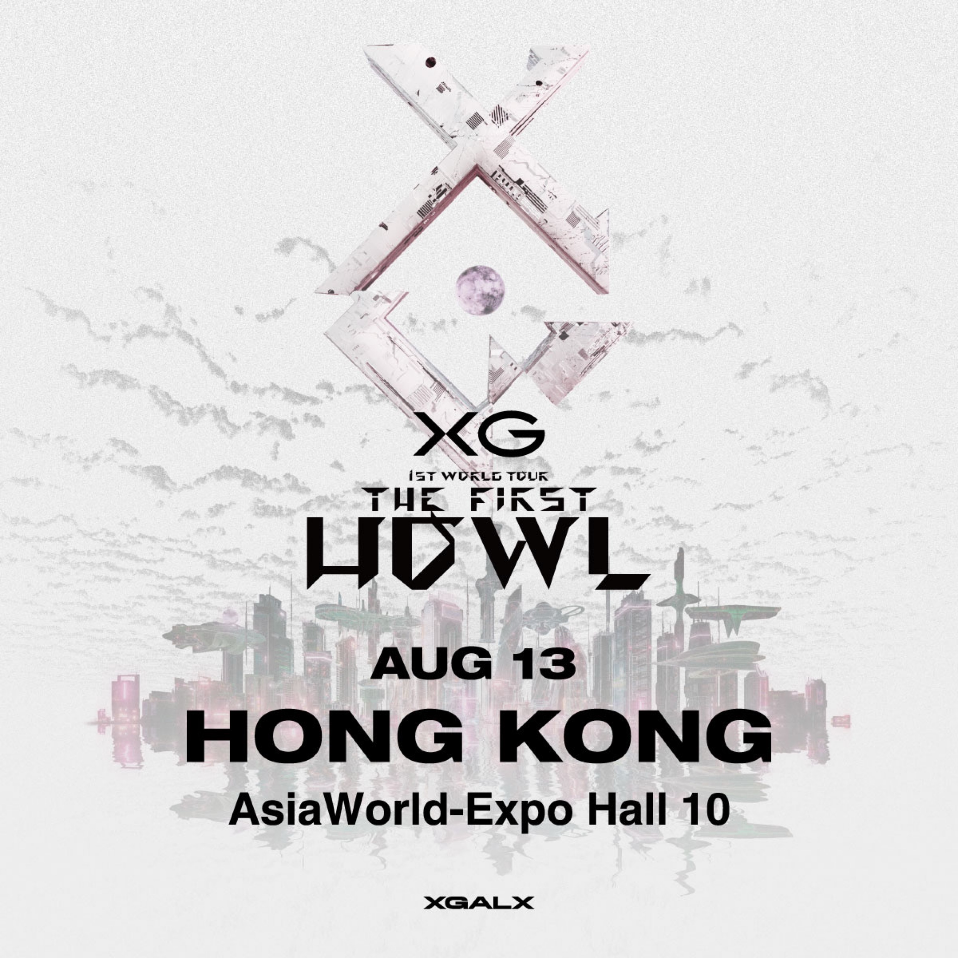 XG 1st WORLD TOUR "The first HOWL" Landing at Hong Kong