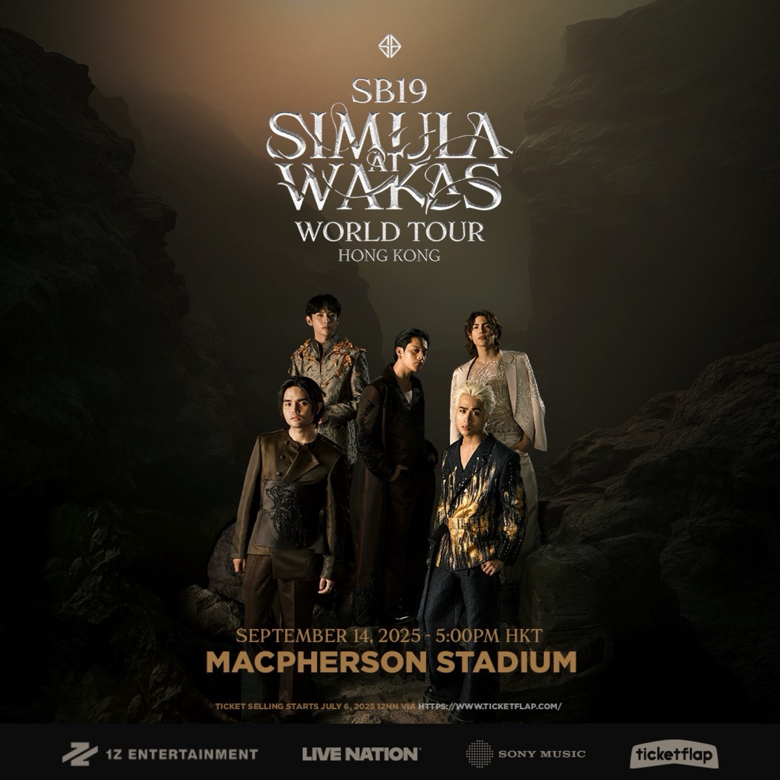LIVE NATION HK/SONY MUSIC HK presents: SB19 Simula at Wakas World Tour in Hong Kong